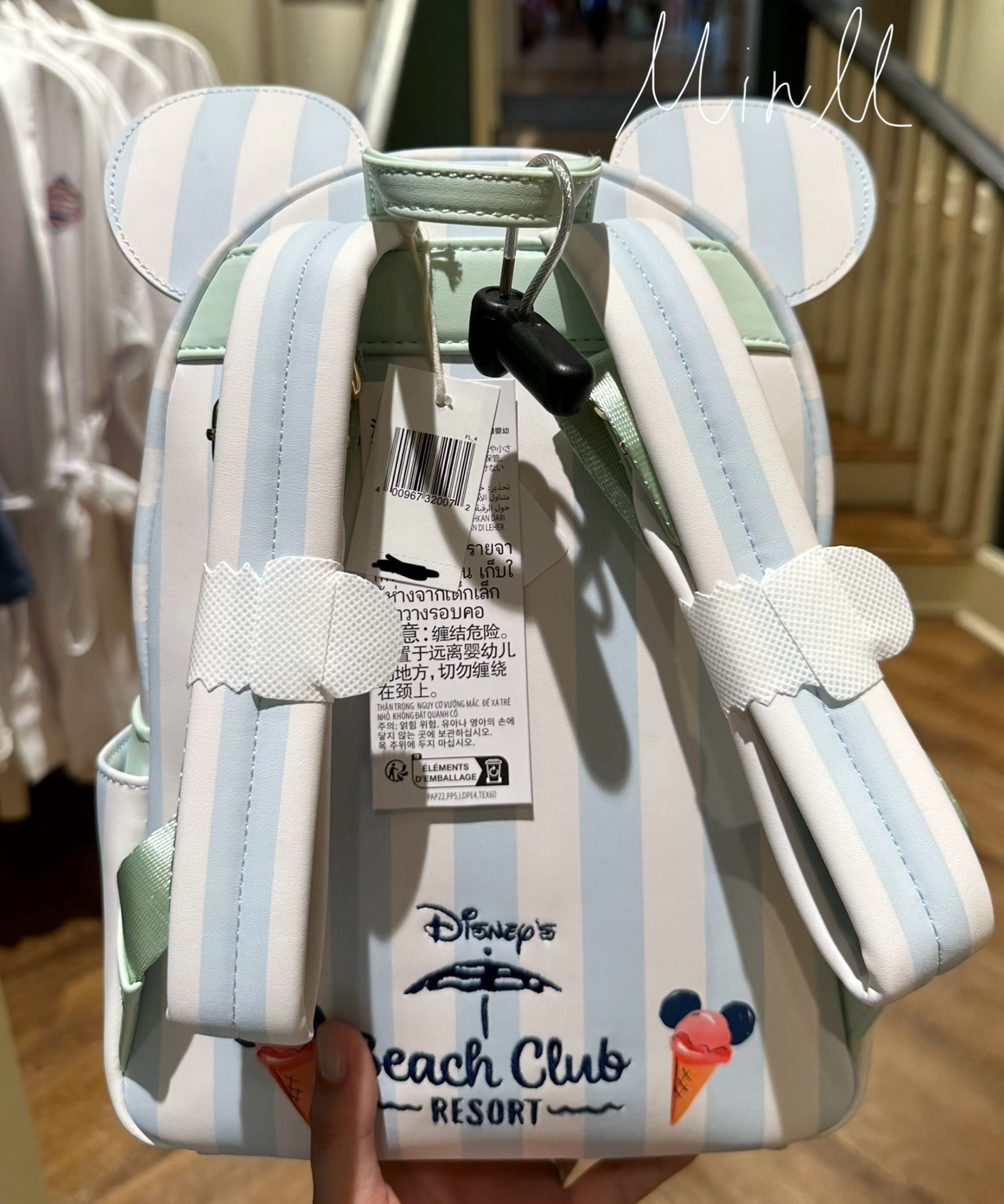 【Loungefly】Walt Disney World Beach Club Resort Mini Backpack