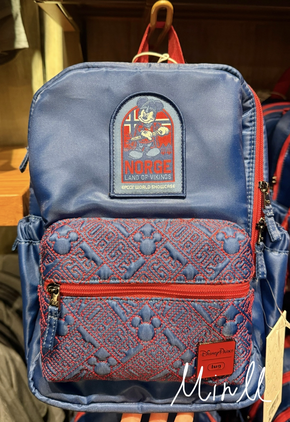 【Lug】Walt Disney World EPCOT Norway Pavilion Mickey Mouse Mini Backpack