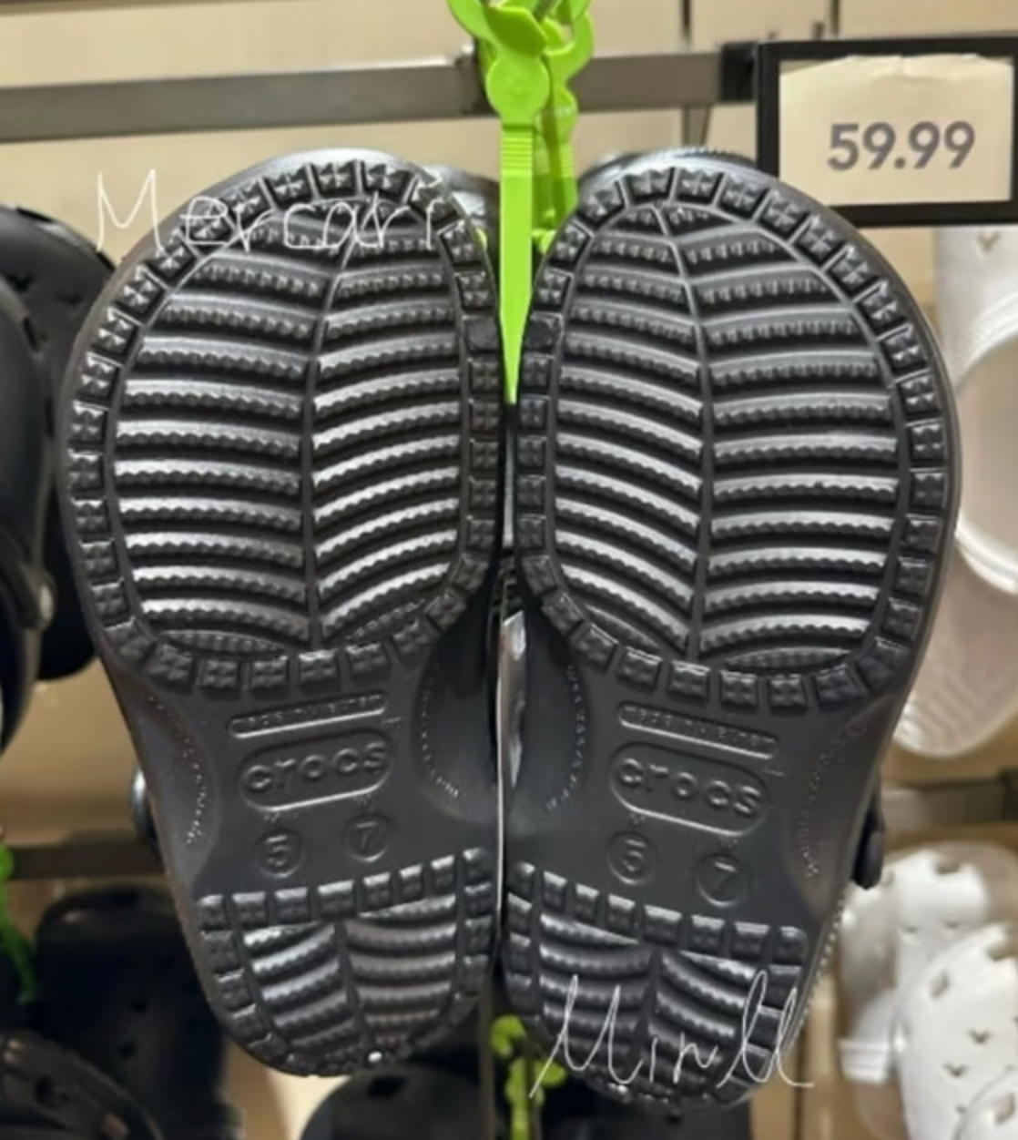 Disney Parks Exclusive Mickey Mouse Icon Crocs Black