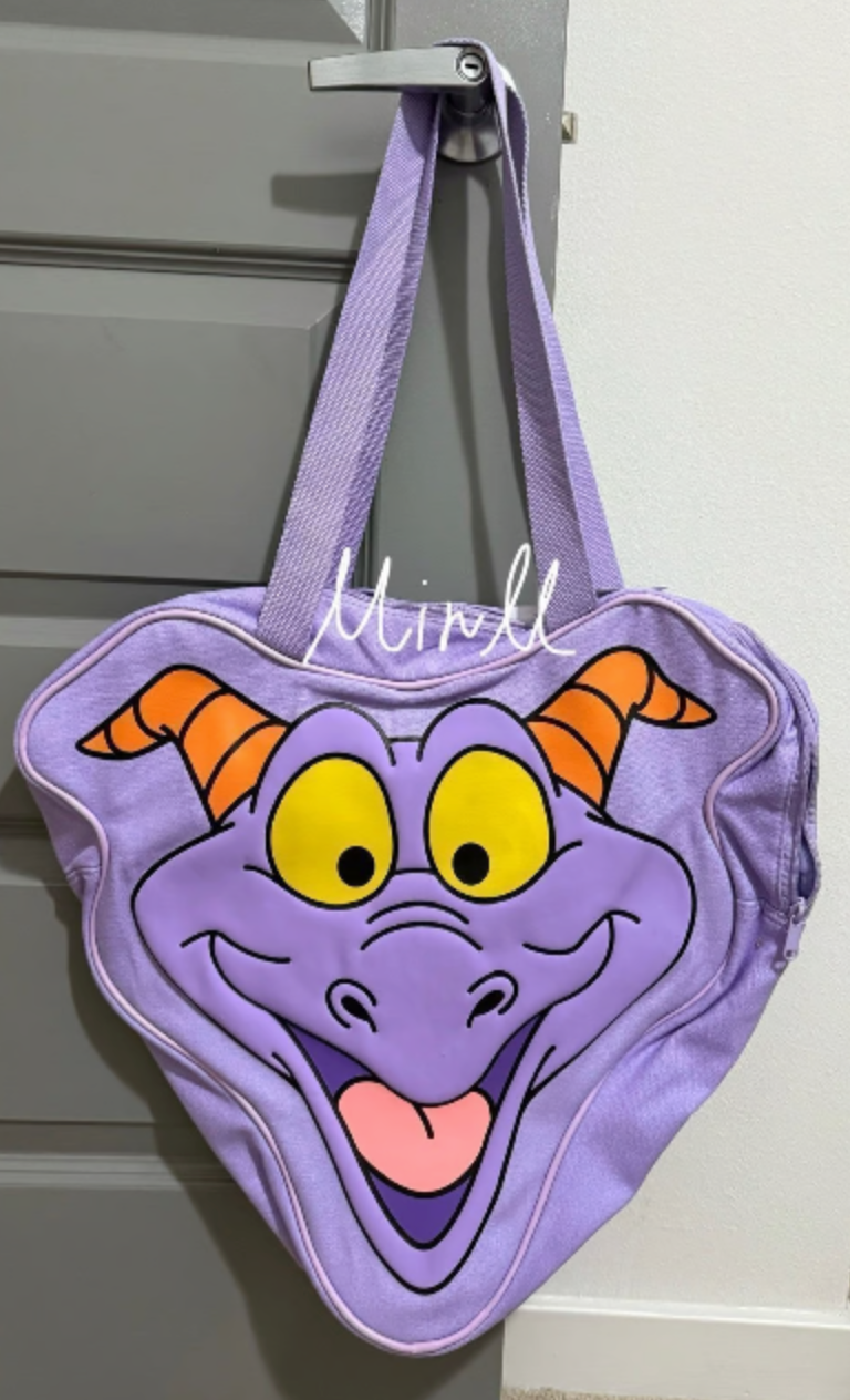 Walt Disney World Exclusive Figment Face Tote Bag