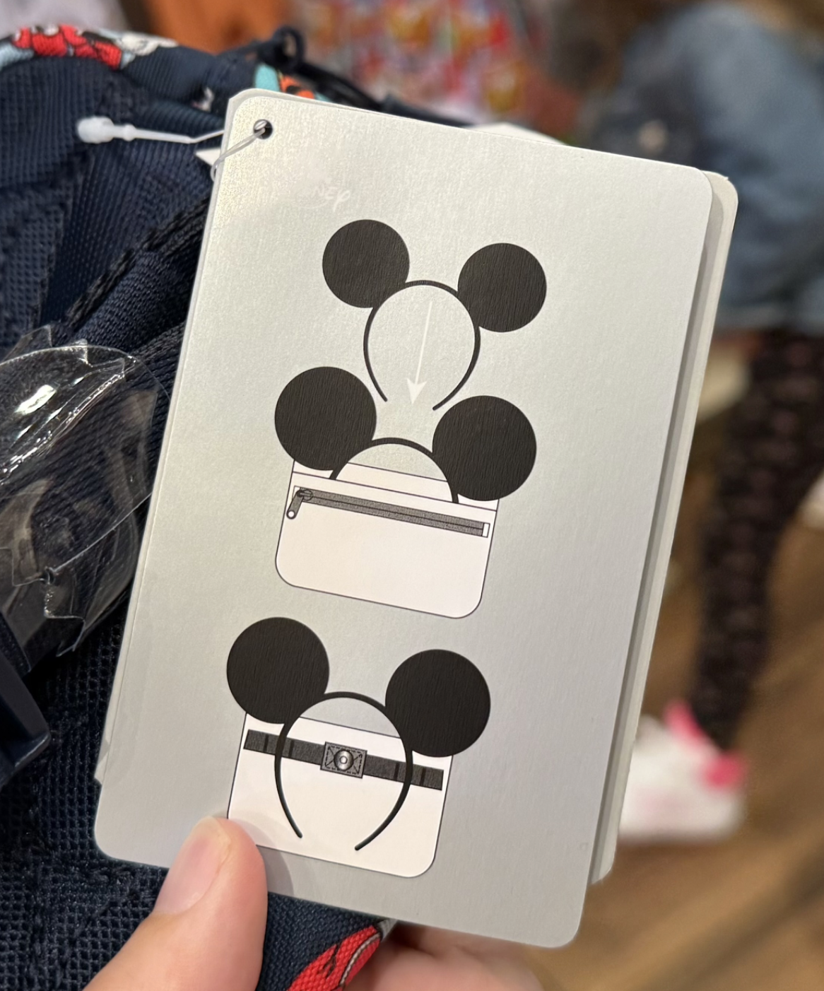Walt Disney World Mickey&Friends Ear Holder Backpack Large