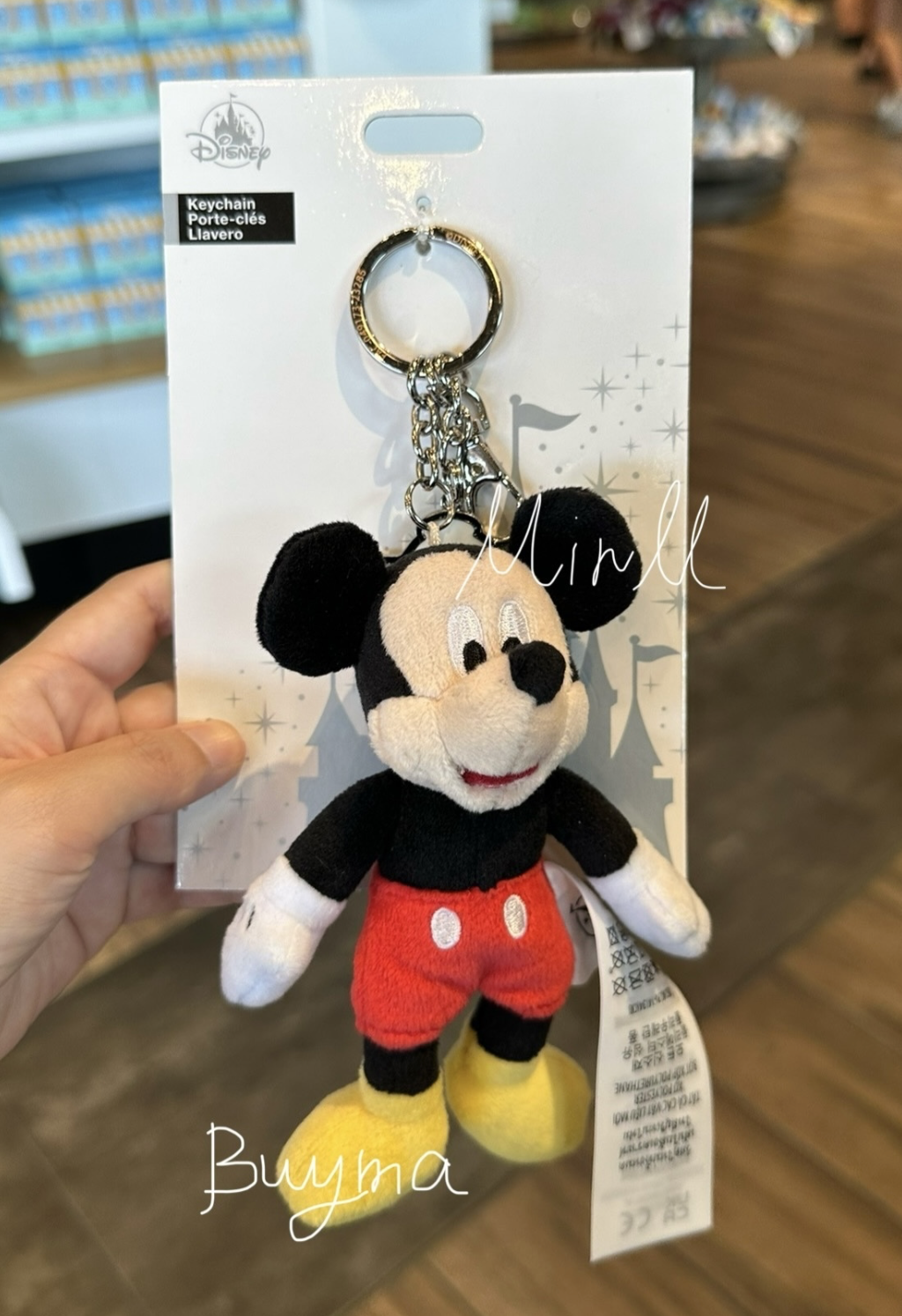 Disney Parks Exclusive Disney Mickey&Friends Plush Keychain Walt Disney World