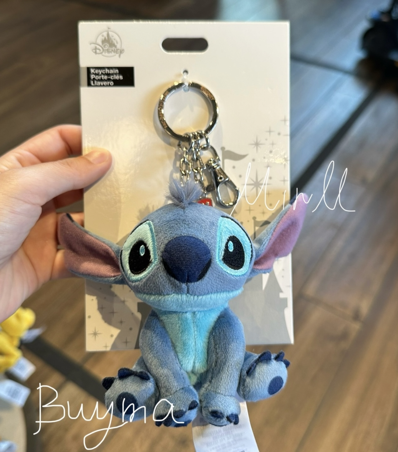 Disney Parks Exclusive Disney Characters Plush Keychain Walt Disney World