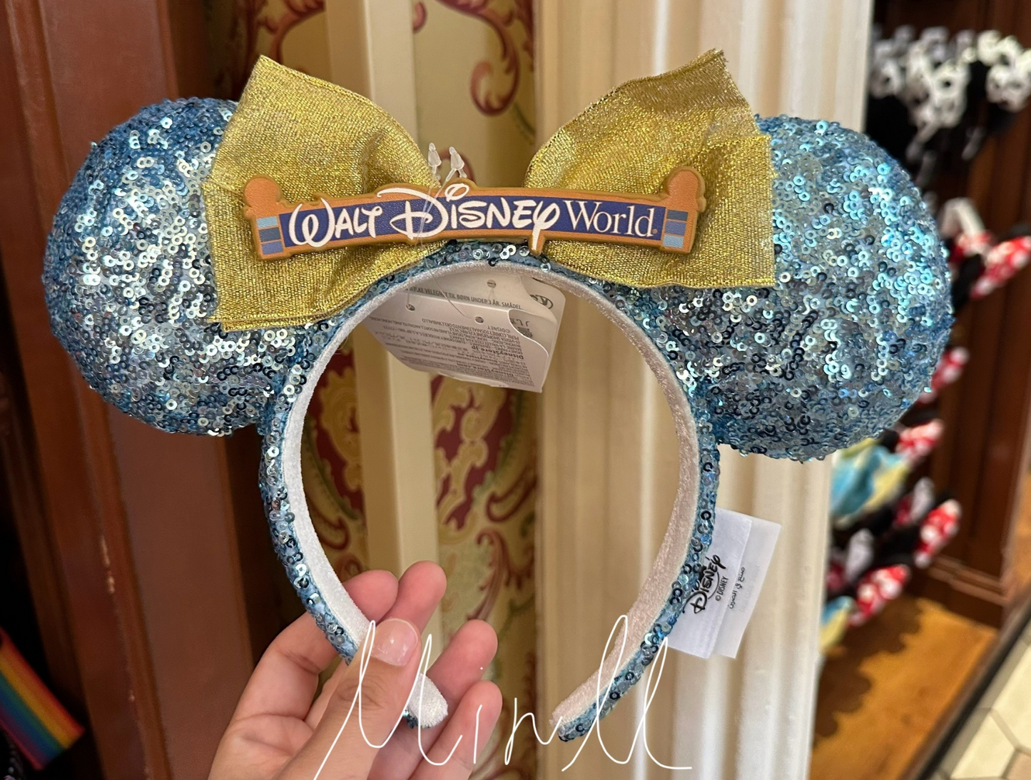 Disney Parks Exclusive Walt Disney World Marquee Ear Headband for Adults