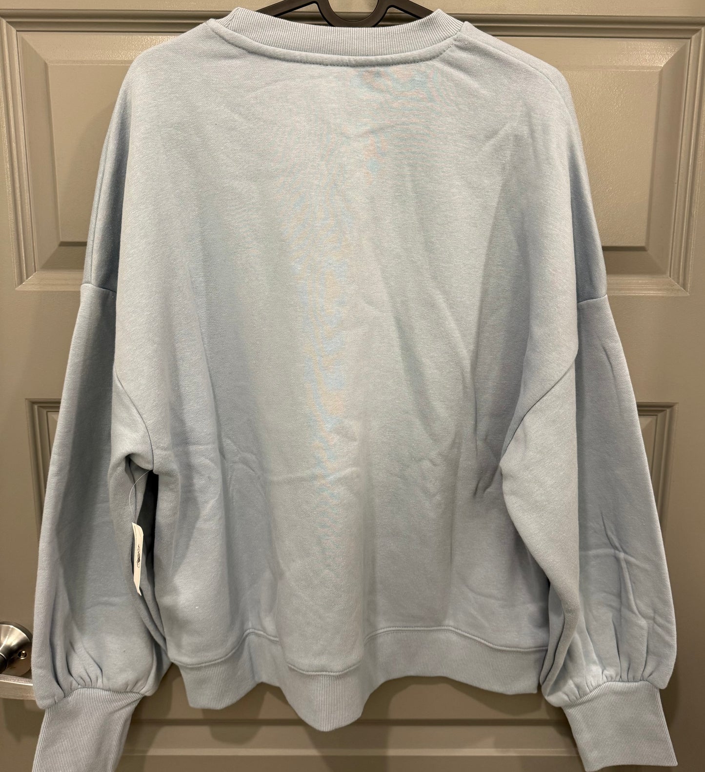 Disney Parks Exclusive Walt Disney World Sequin Sweatshirt Baby Blue