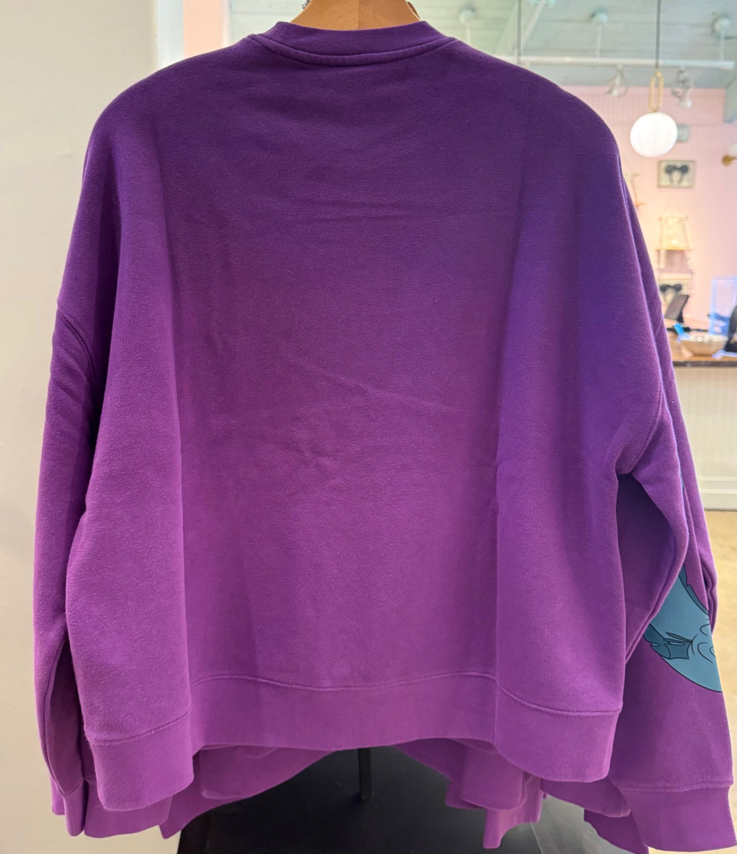The Little Mermaid Ursula Villains Purple Crewneck Pullover