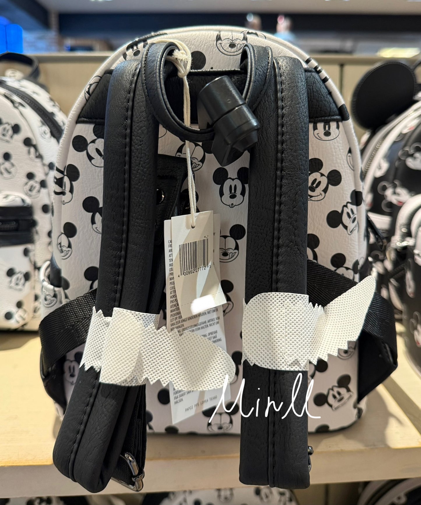 【Loungefly】Disney Parks Exclusive Mickey Mouse Face AOP Mini Backpack