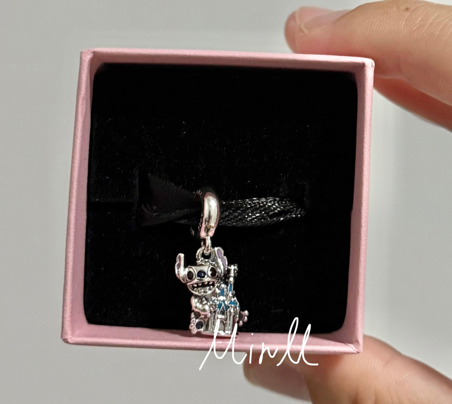 Disney Parks Exclusive Lilo & Stitch Cinderella Castle Charm Magic Kingdom Pandora WDW