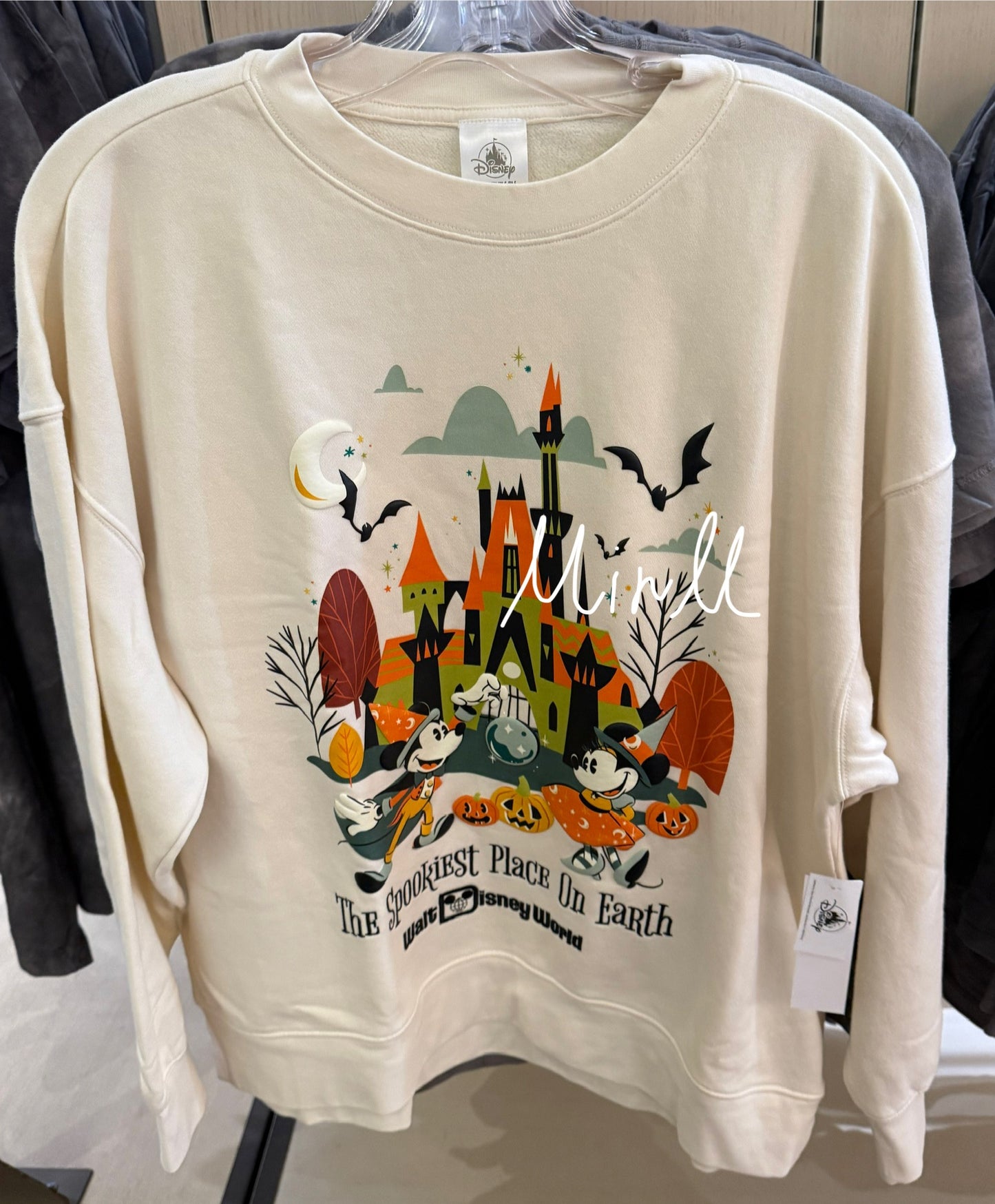 Disney Parks Exclusive Mickey and Minnie Mouse Halloween Pullover for Women Walt Disney World
