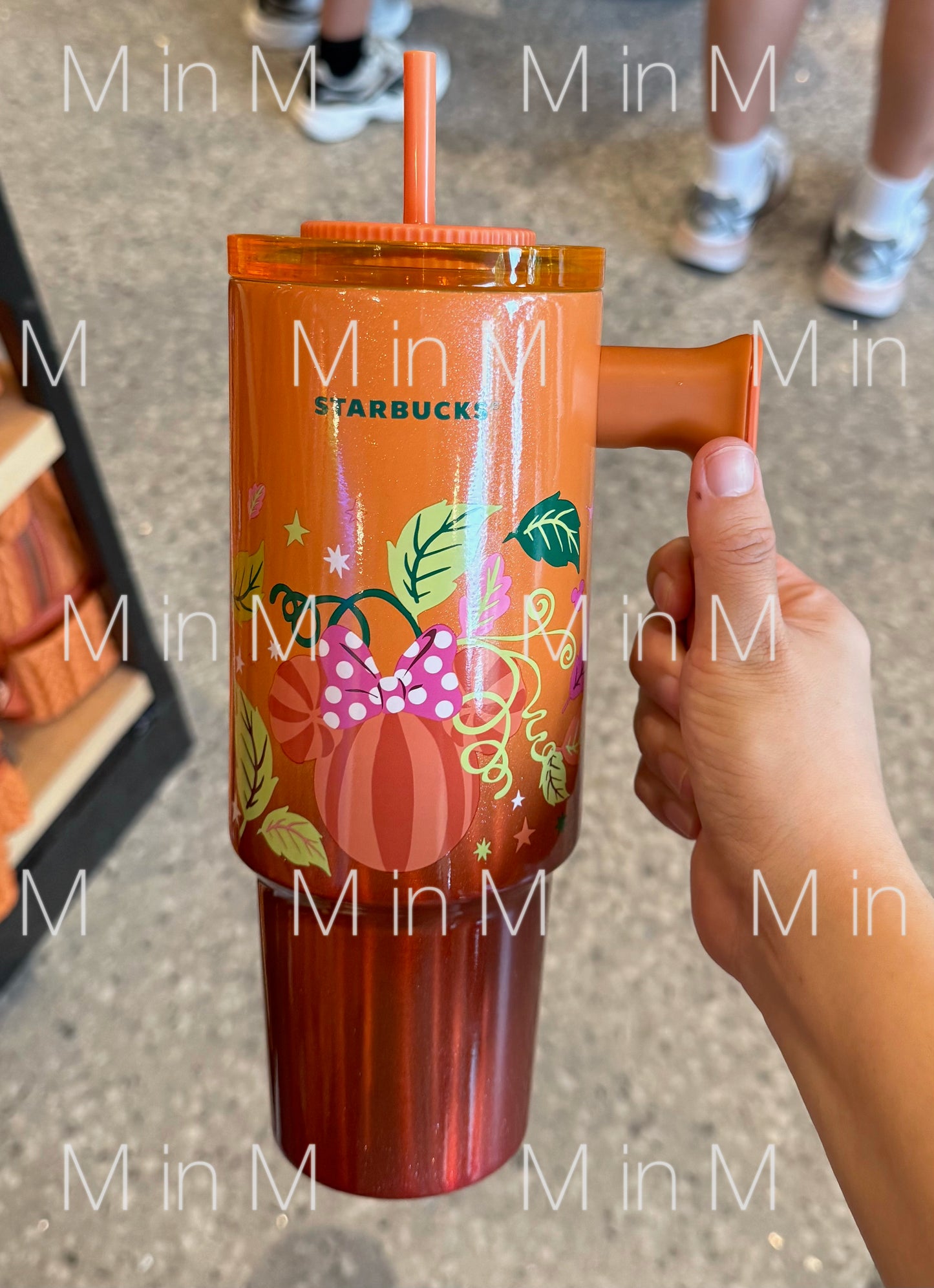 Disney Parks Exclusive Pumpkin Spice Latte 30oz. Stainless Steel Starbucks® Tumbler with Straw