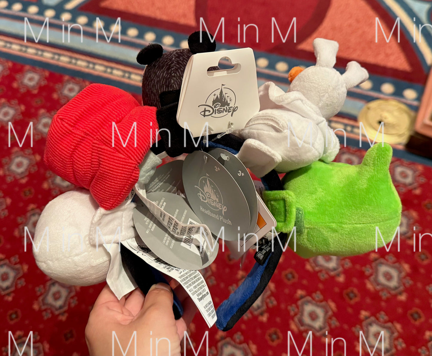 Disney Parks Exclusive The Nightmare Before Christmas Customizable Plush Ear Headband For Adults