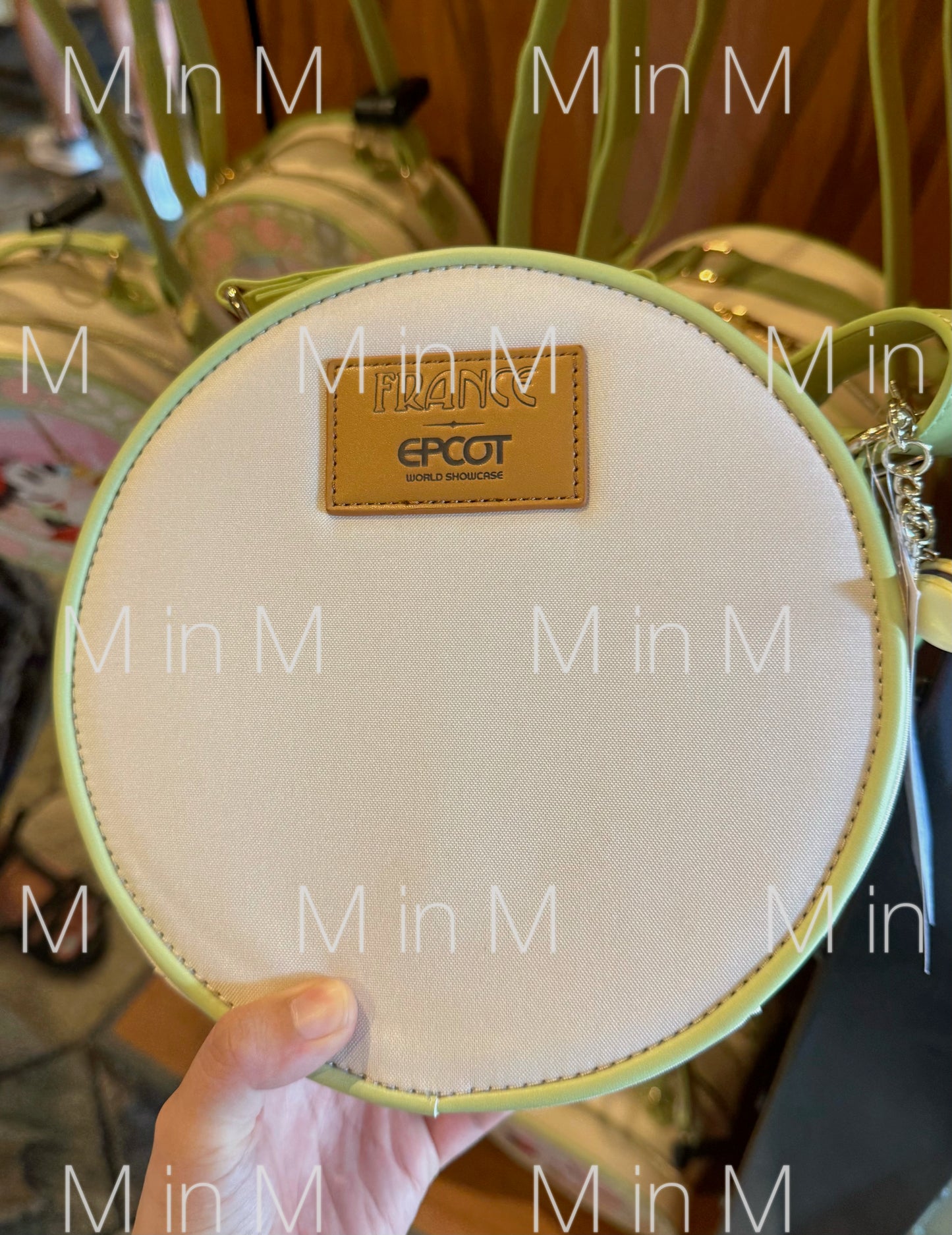 Walt Disney World EPCOT France Pavilion Minnie Mouse Macaron Crossbody Bag 2025