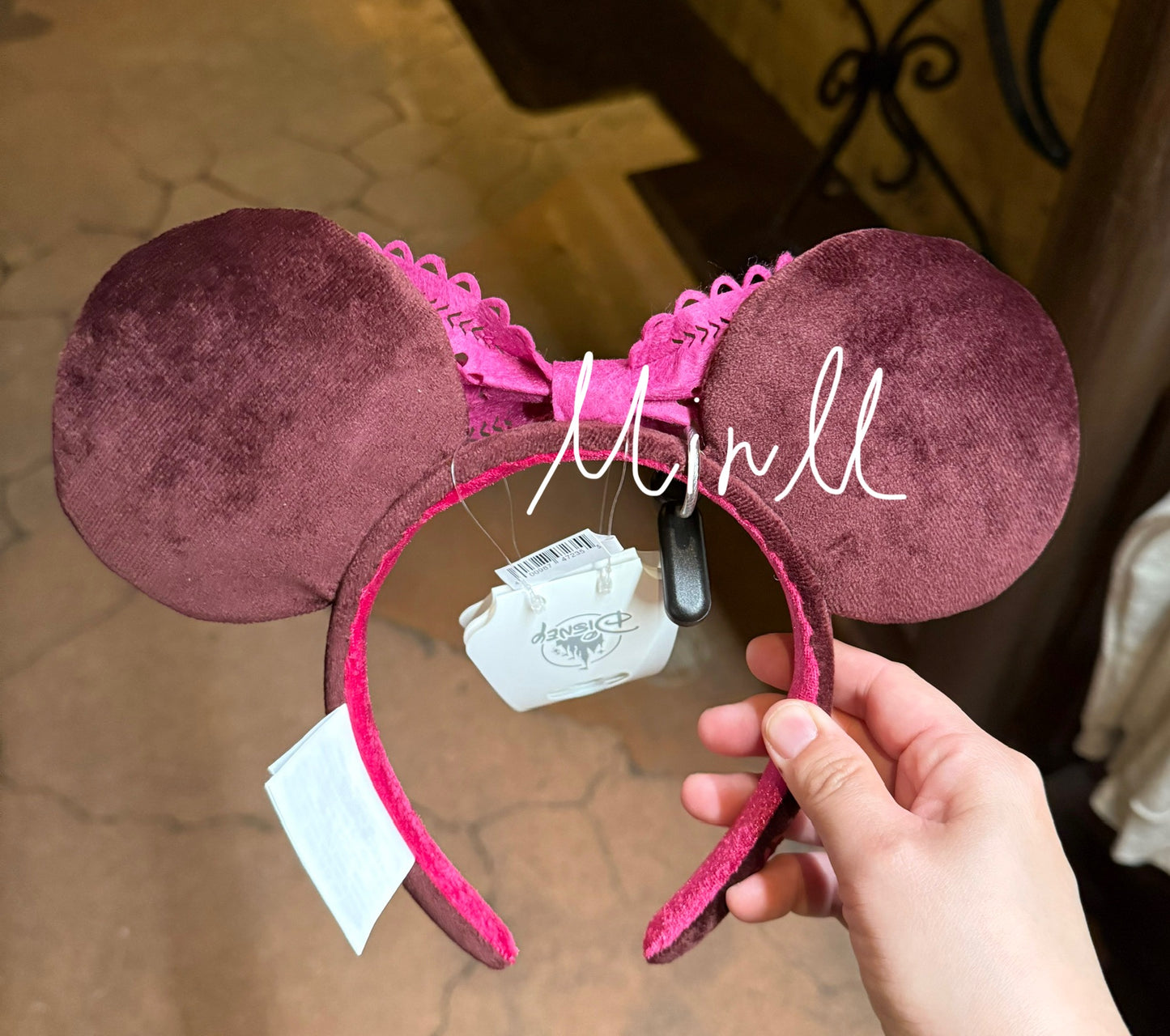 Walt Disney World EPCOT Mexico Floral Minnie Mouse Ear Headband For Adults