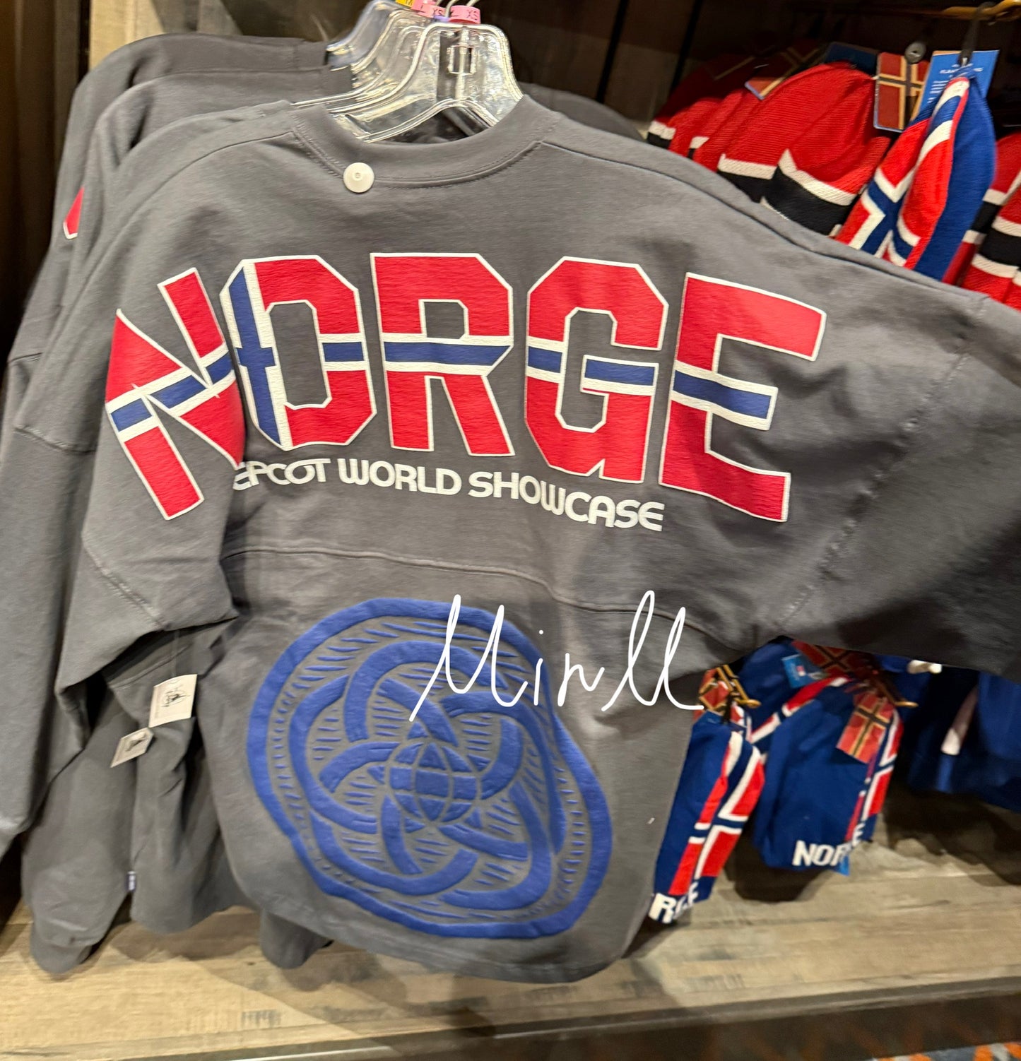 Disney Parks Exclusive EPCOT Norway Pavilion Spirit Jersey For Adults Walt Disney World