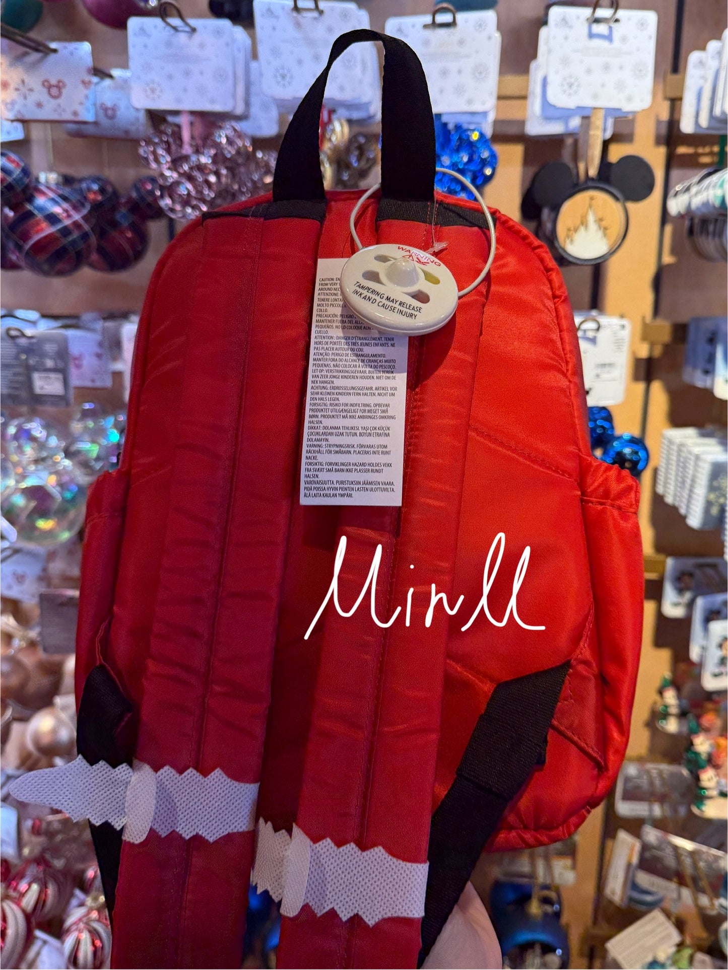【Lug】Walt Disney World EPCOT German Pavilion Mickey Mouse Mini Backpack