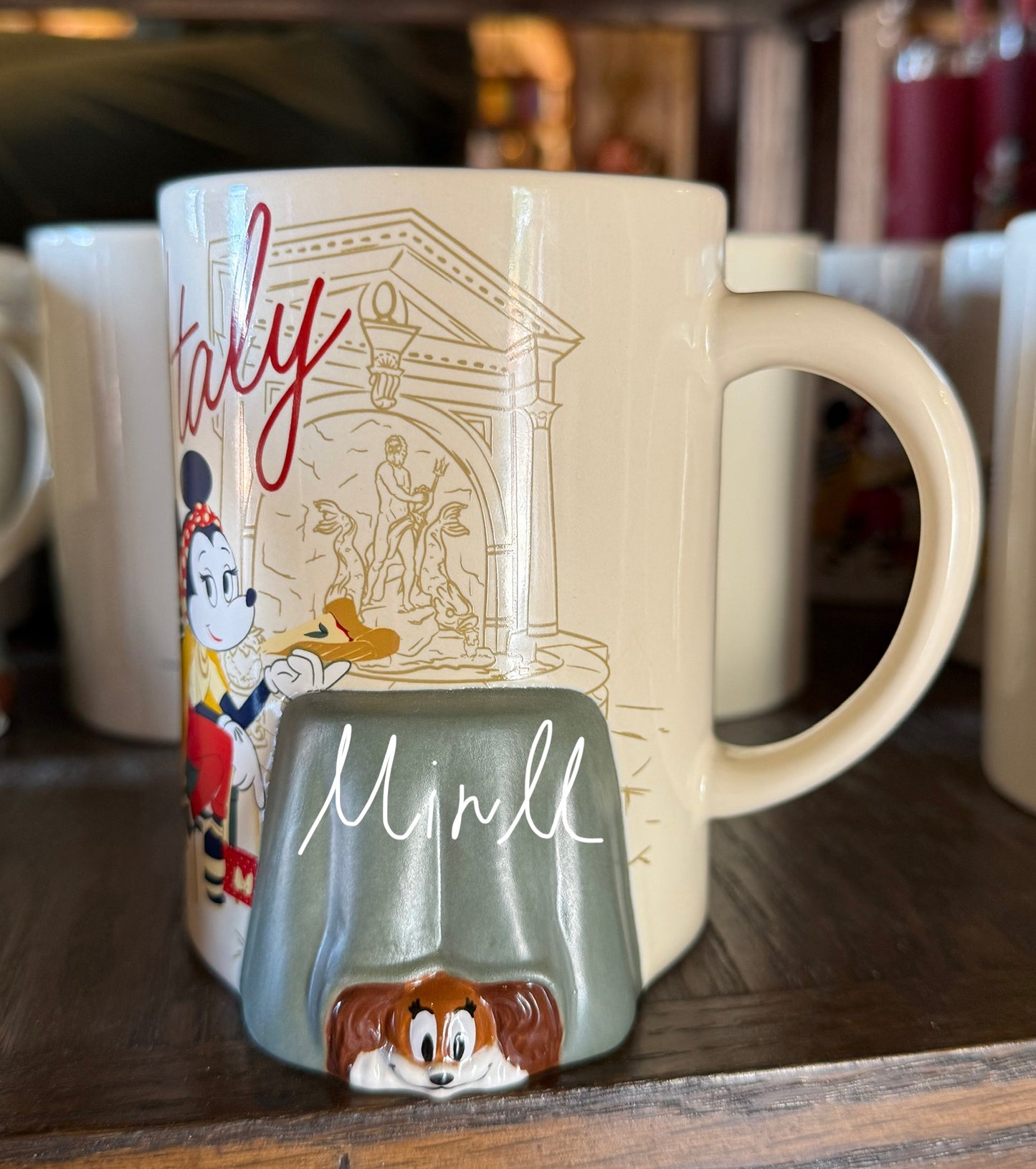 Walt Disney World EPCOT Italy Pavilion Minnie Mouse Mug