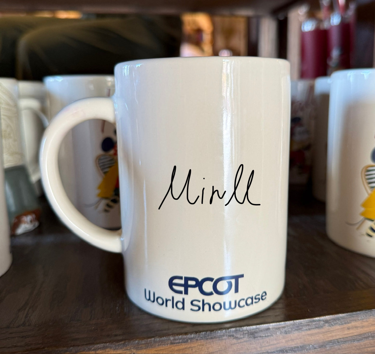 Walt Disney World EPCOT Italy Pavilion Minnie Mouse Mug
