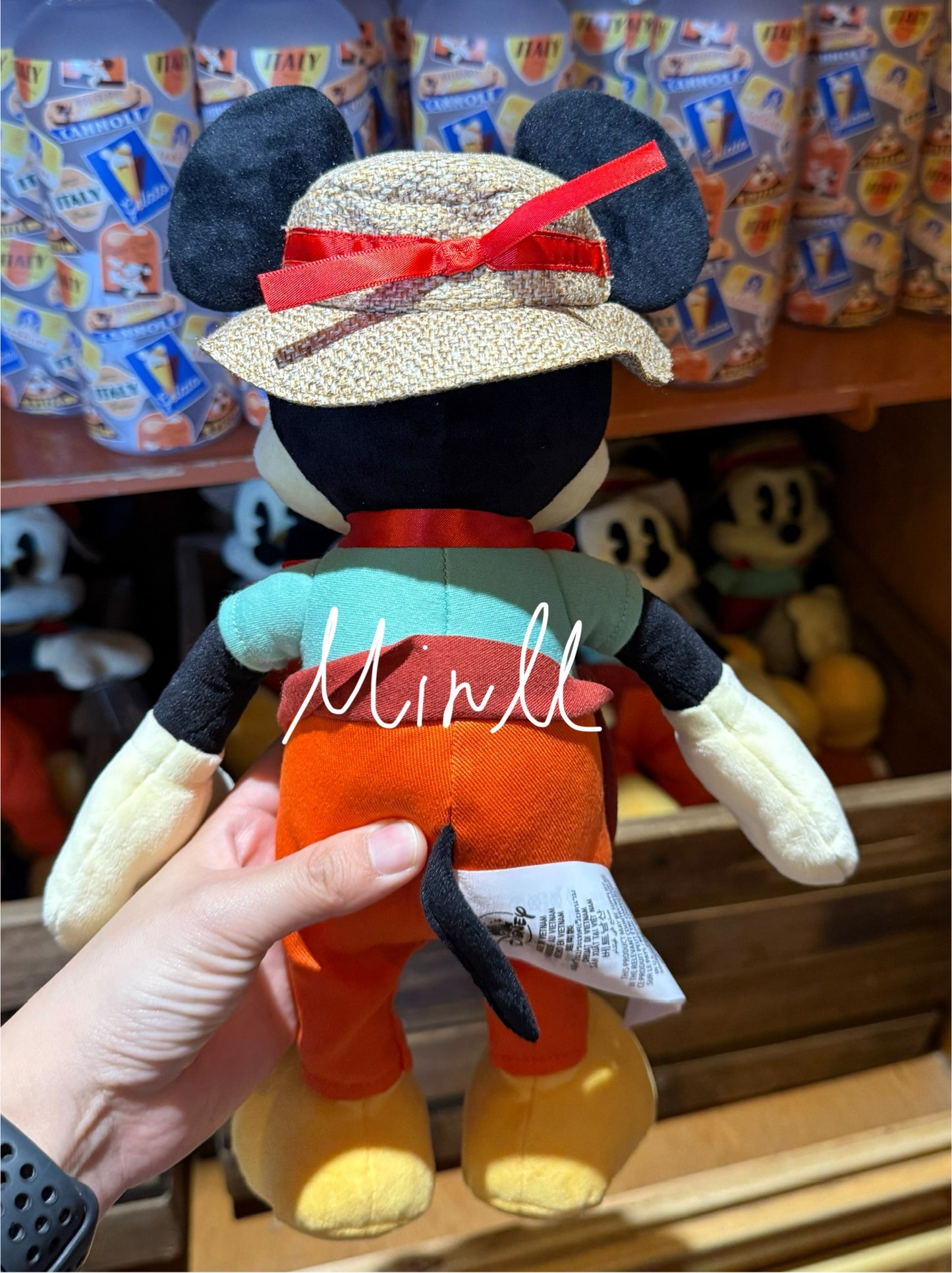 Walt Disney World EPCOT Italy Pavilion Mickey Mouse Plush
