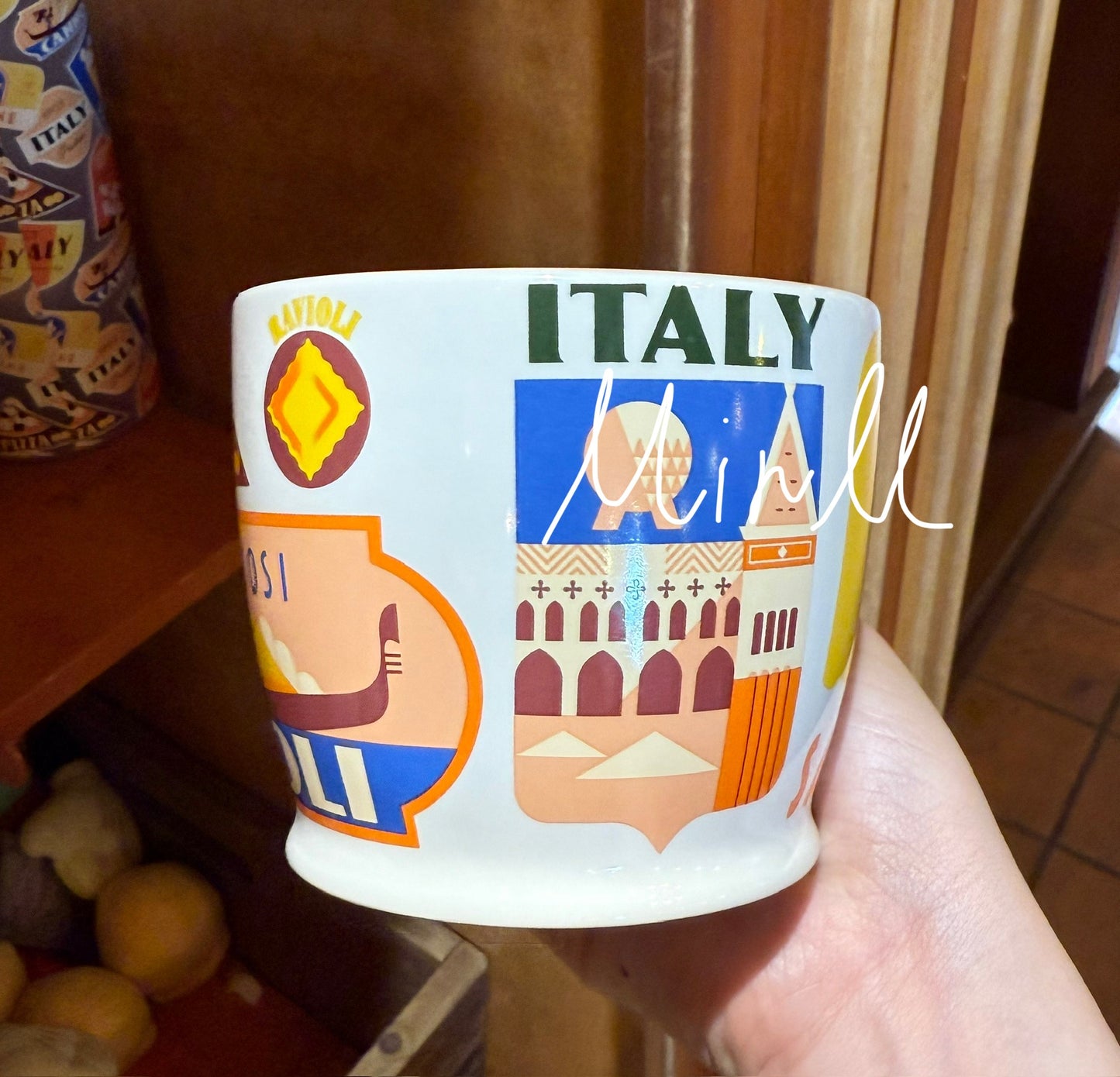 Disney Parks Exclusive Walt Disney World Italy Mickey Mouse Mug