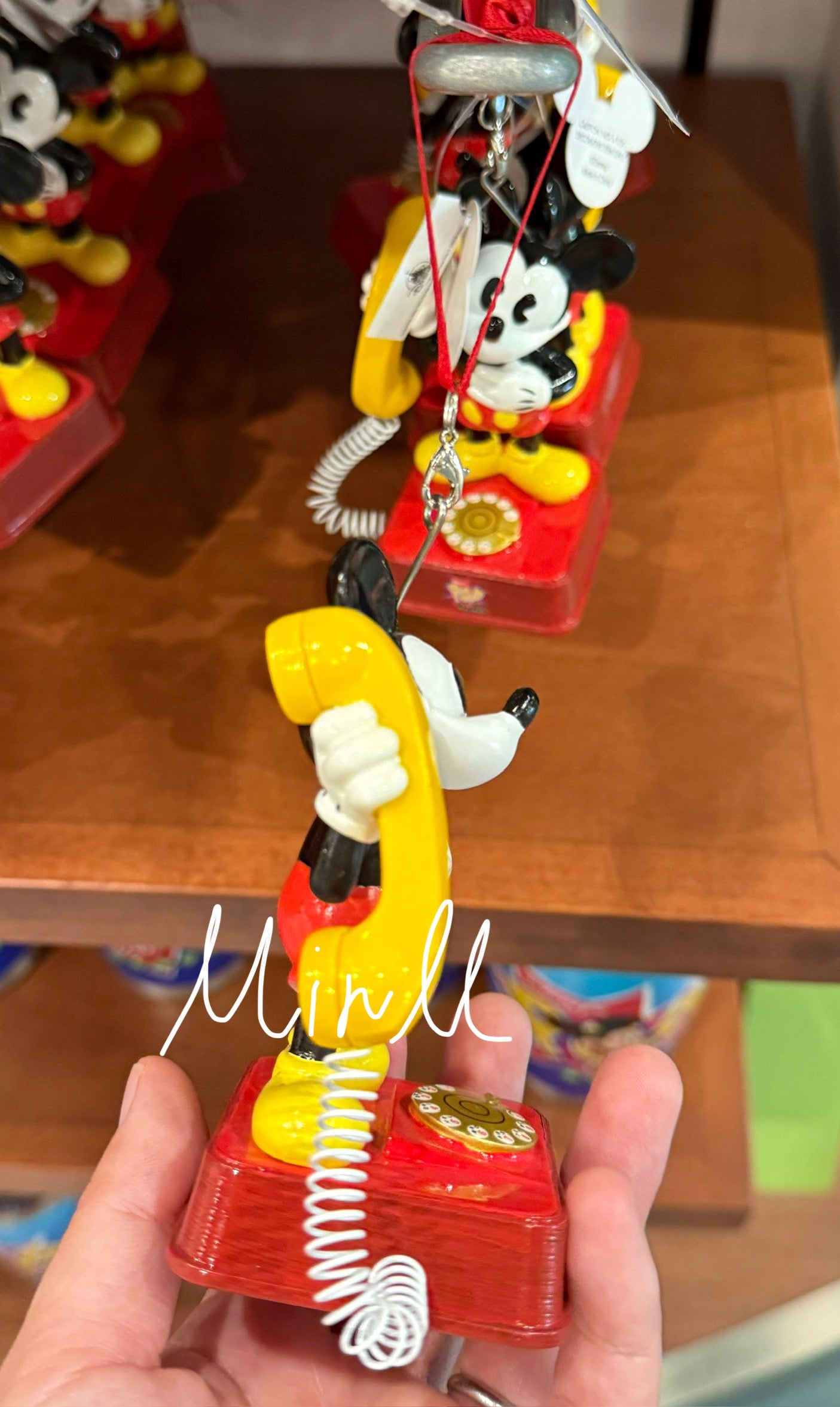 POP Century Resort Telephone Mickey Mouse Ornament