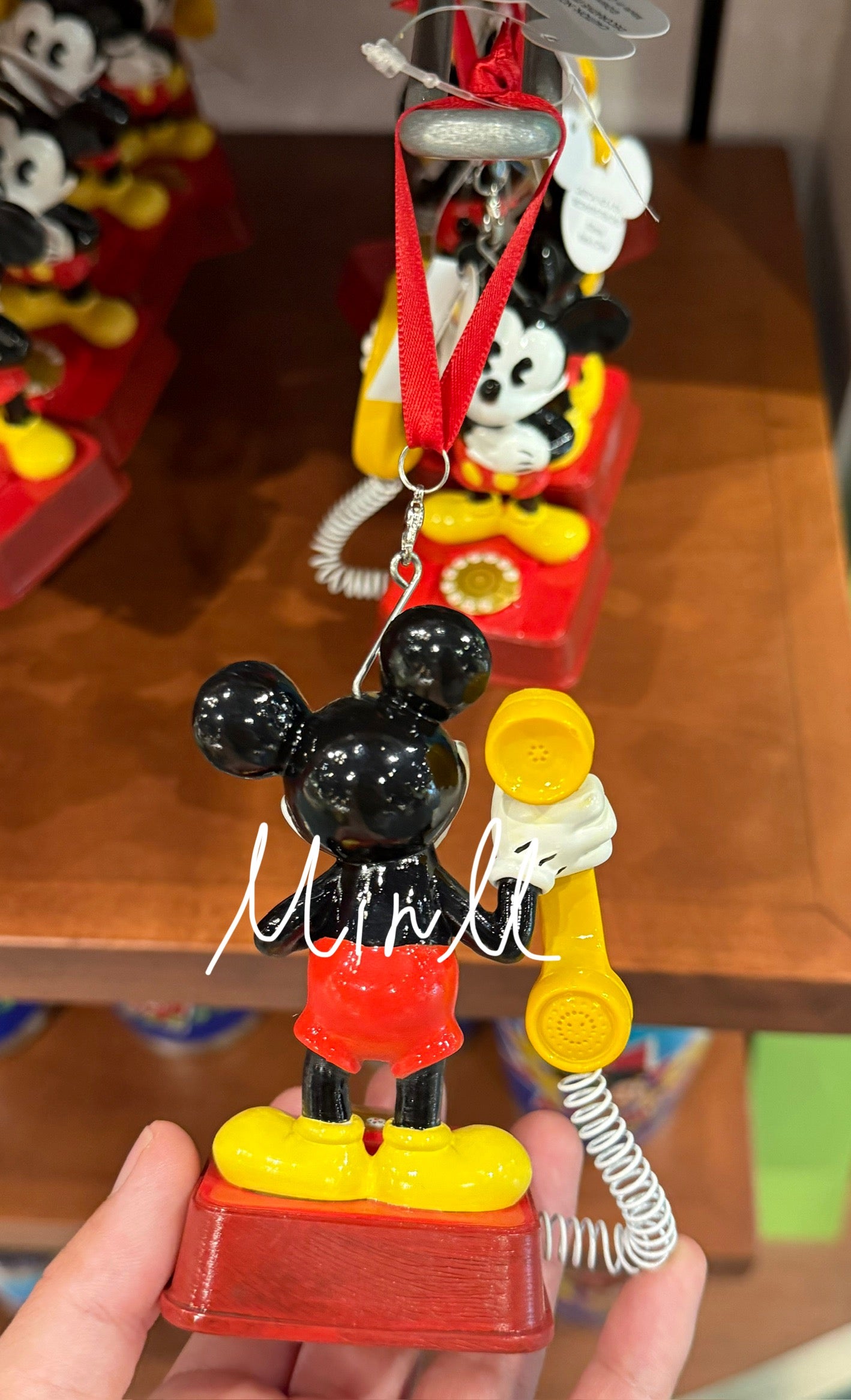 POP Century Resort Telephone Mickey Mouse Ornament