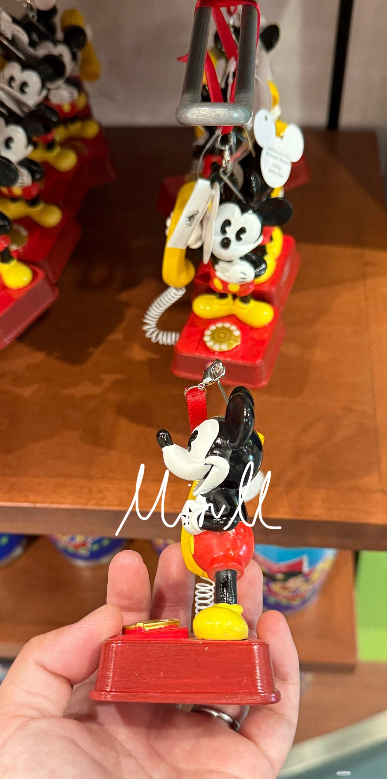 POP Century Resort Telephone Mickey Mouse Ornament