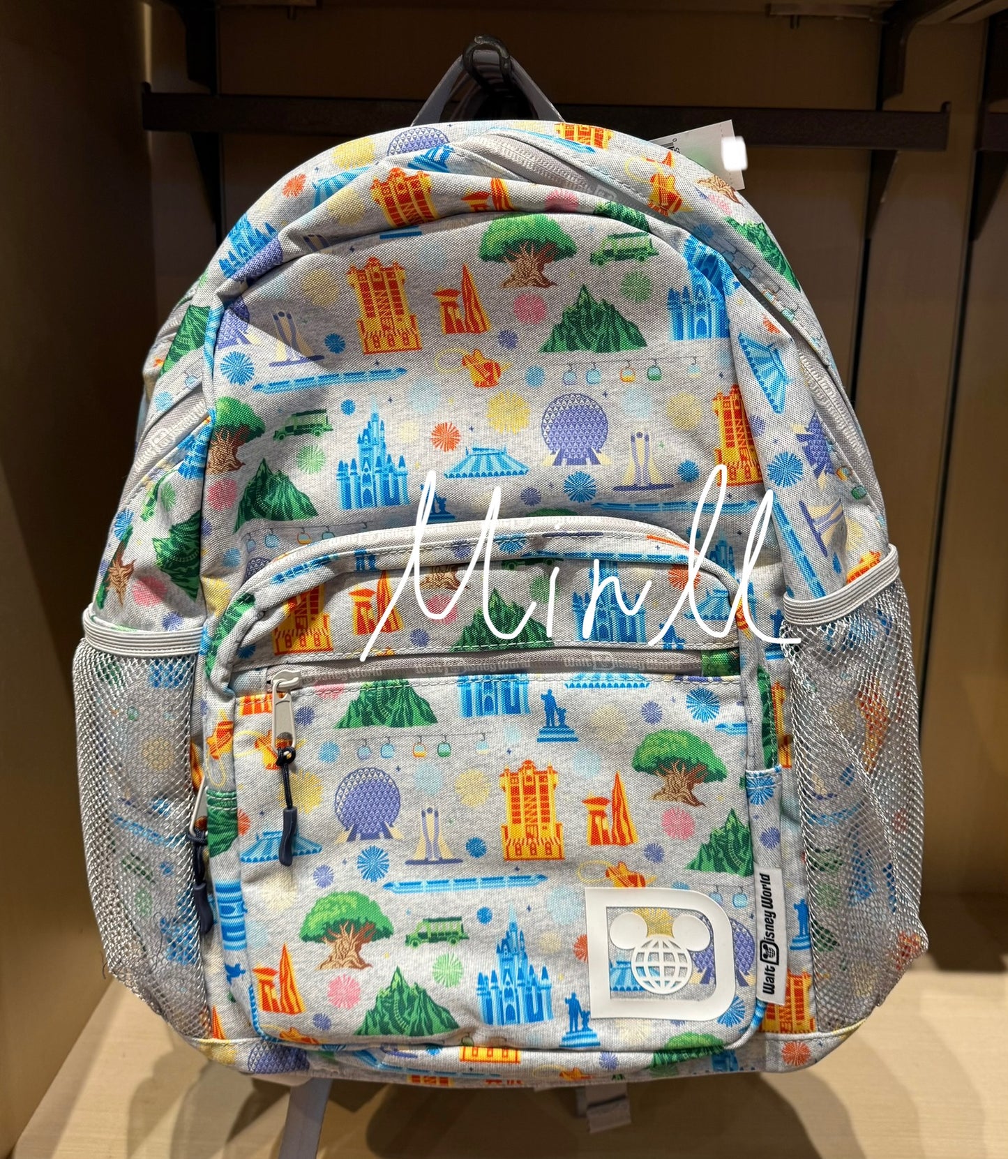 Walt Disney World 4 Parks Icons Ear Holder Backpack Large