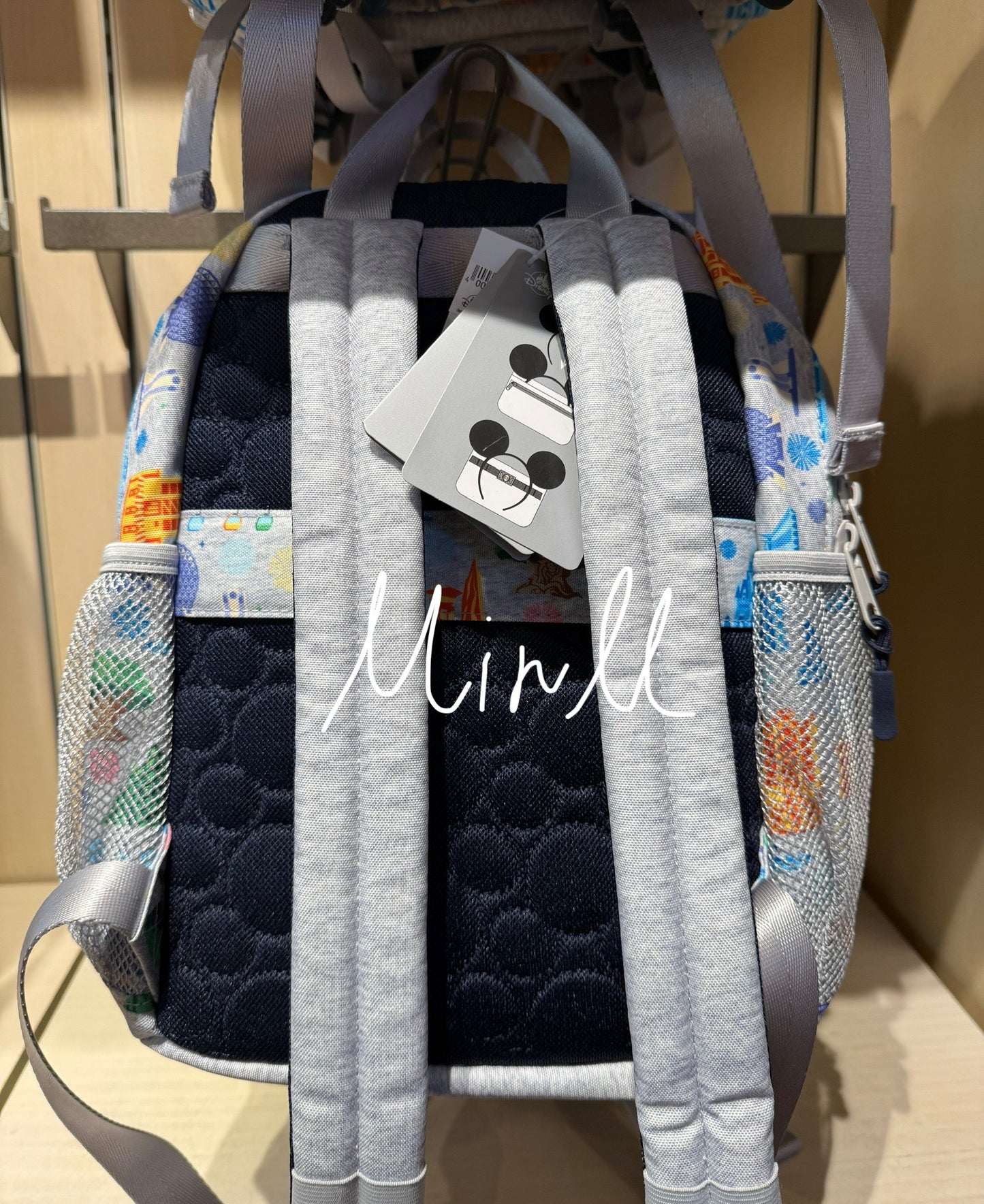 Walt Disney World 4 Parks Icons Ear Holder Backpack Small