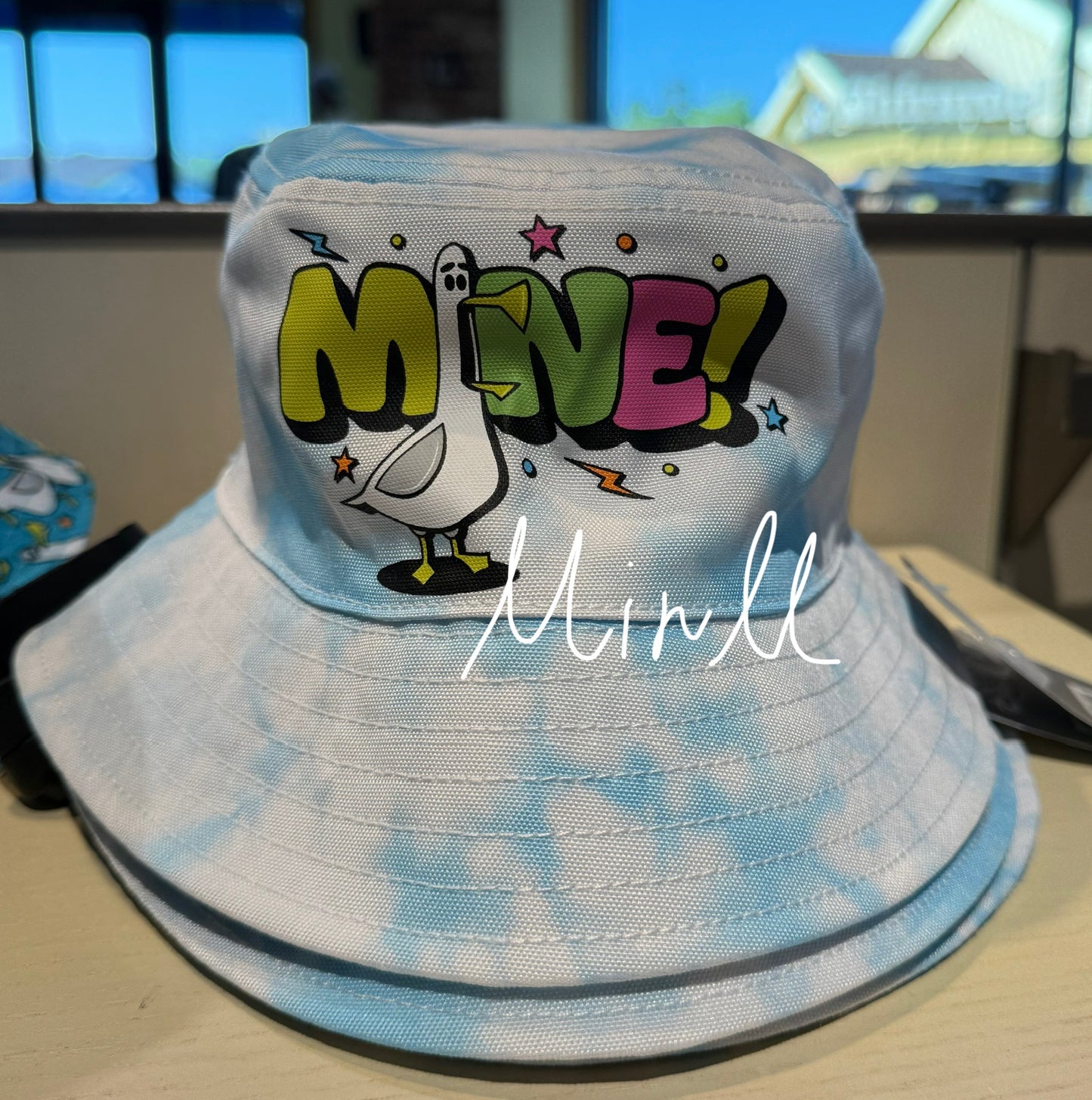 Disney Parks Exclusive Pixar Finding Nemo Mine! Reversible Bucket Hat For Adults
