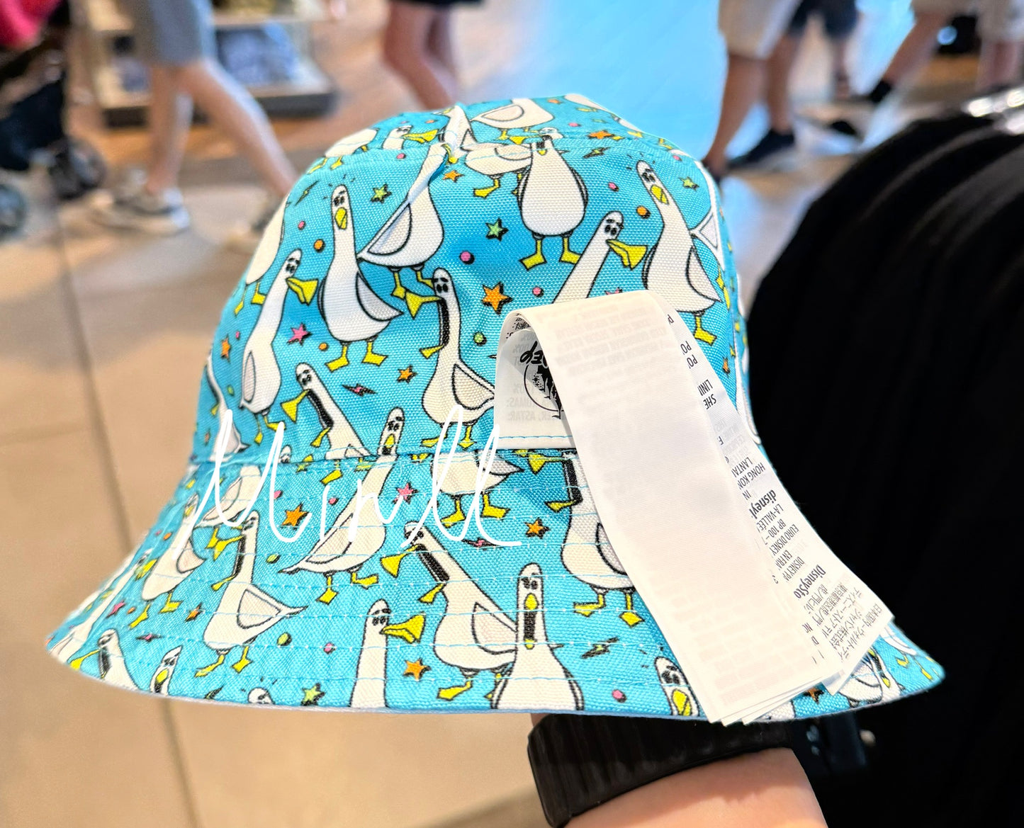 Disney Parks Exclusive Pixar Finding Nemo Mine! Reversible Bucket Hat For Adults