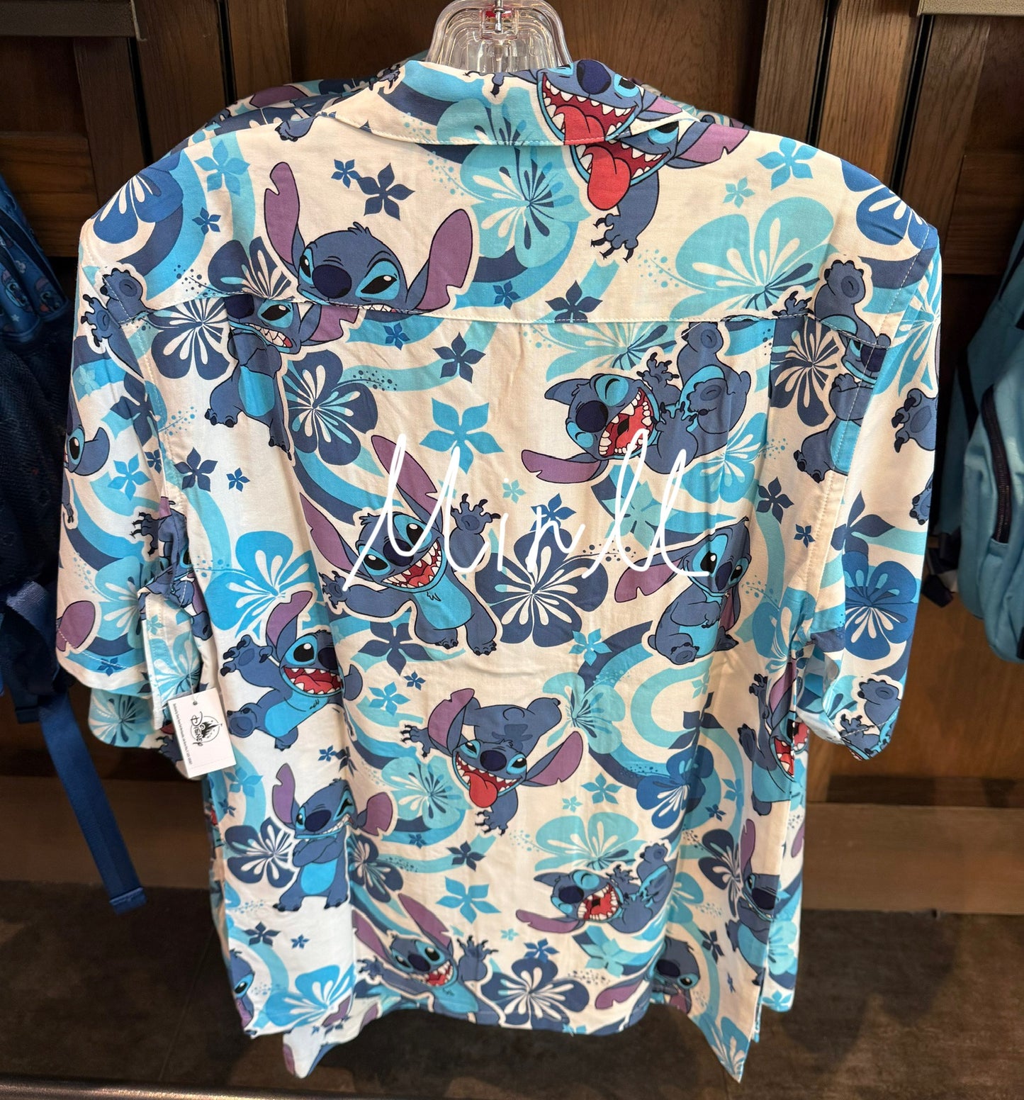 Disney Parks Exclusive Lilo&Stitch Woven Shirt For Adults Walt Disney World
