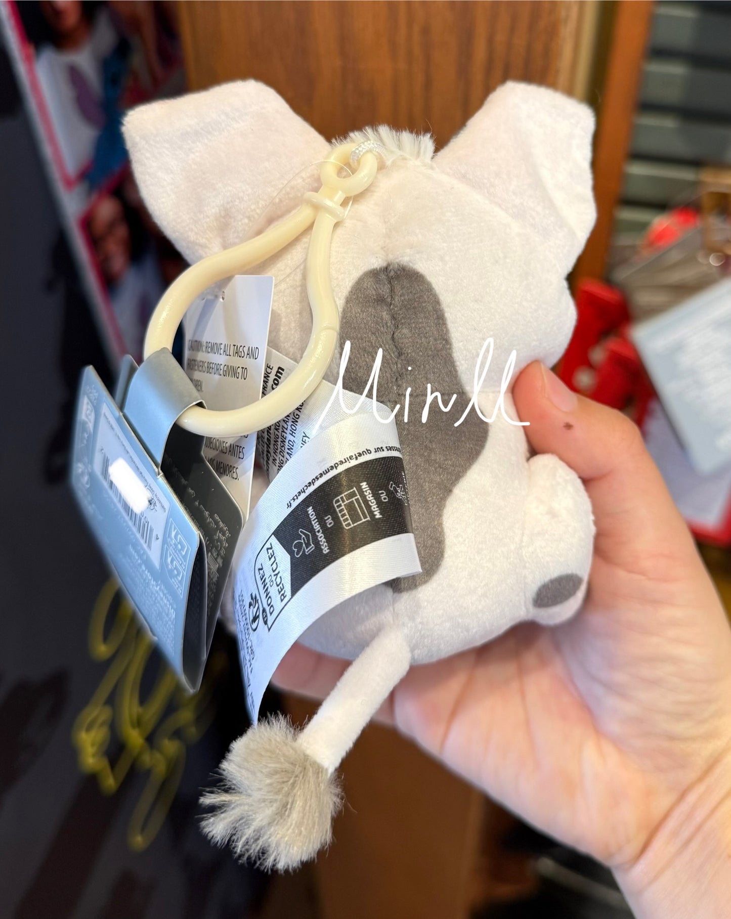 Disney Parks Exclusive Disney Characters Plush Keychain Walt Disney World