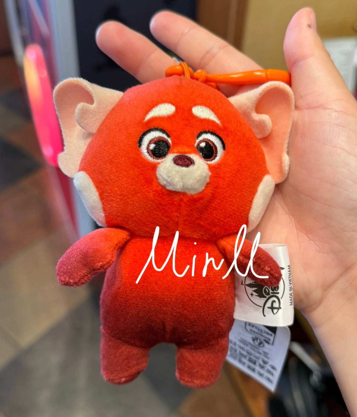 Disney Parks Exclusive Disney Characters Plush Keychain Walt Disney World
