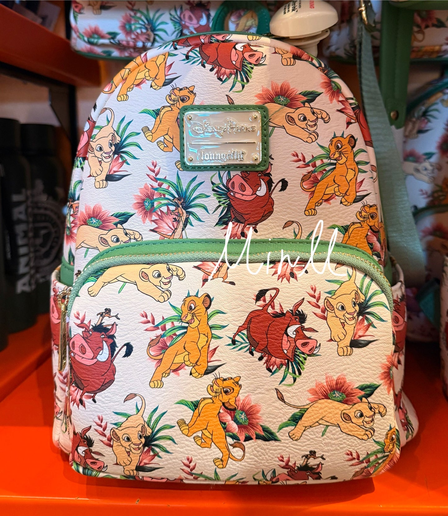 【Loungefly】Disney Parks Lion King AOP Mini Backpack 2025