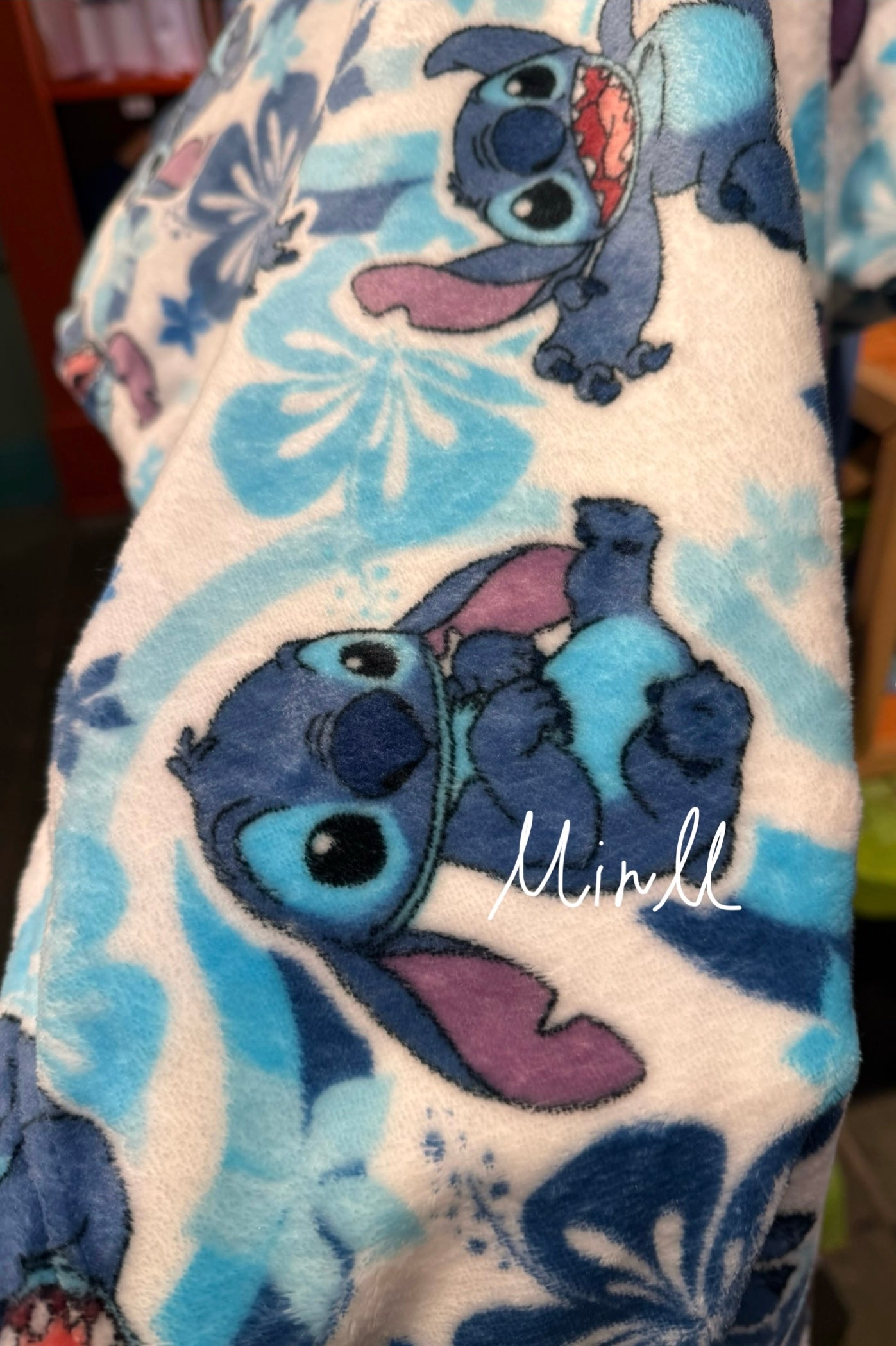 Disney Parks Exclusive Lilo&Stitch Plush Pillow Blanket