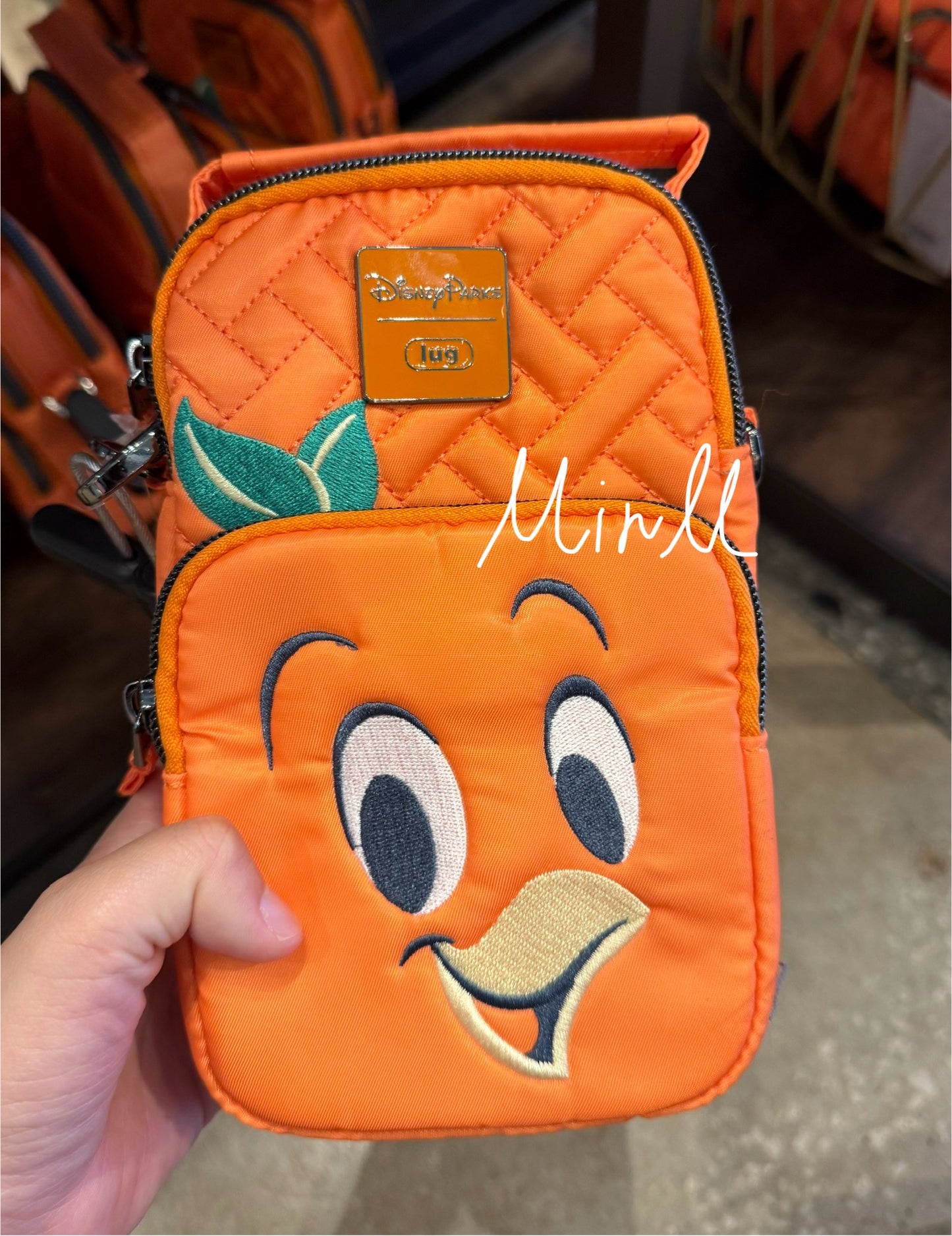 【Lug】Disney Parks Orange Bird Crossbody Bag Magic Kingdom