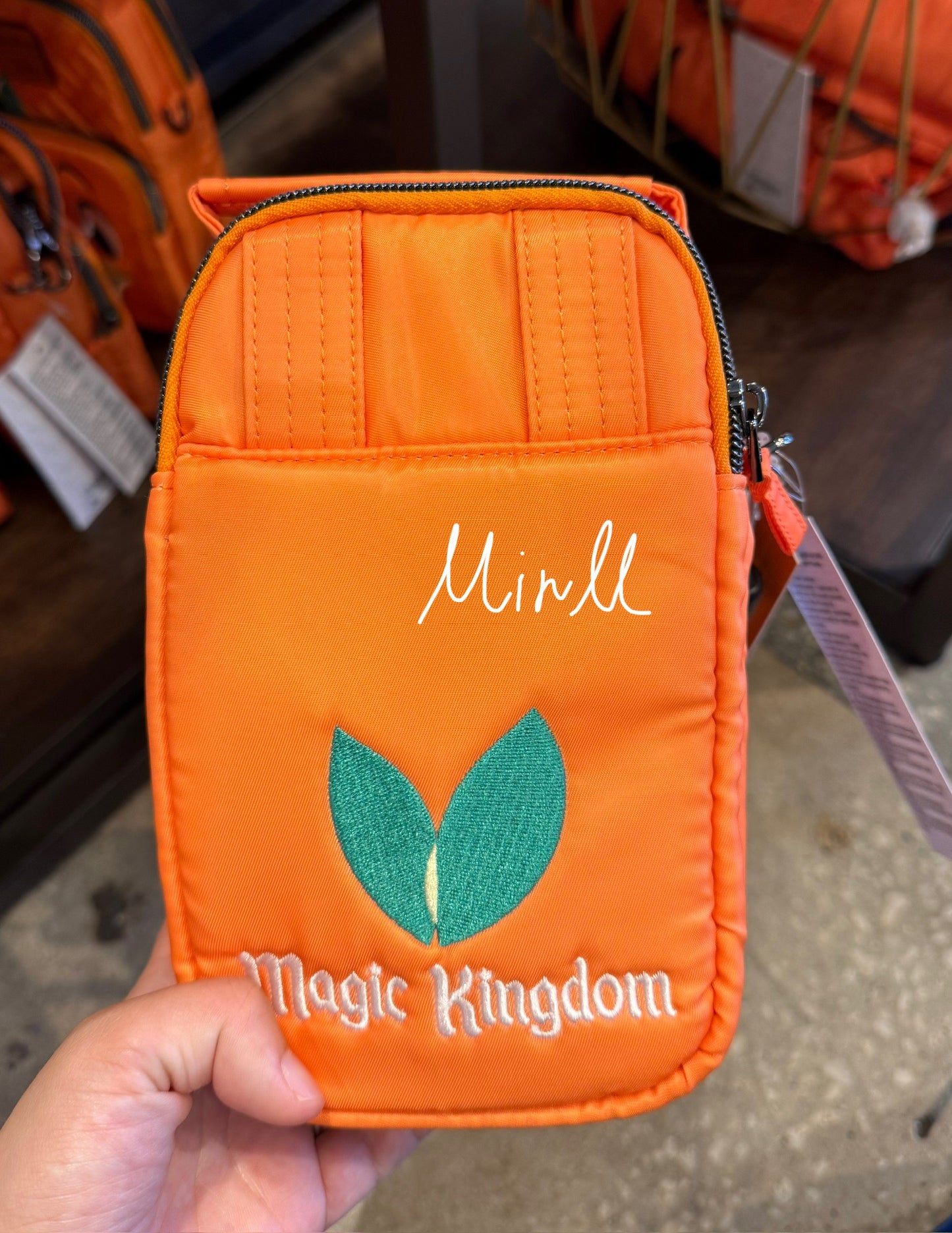 【Lug】Disney Parks Orange Bird Crossbody Bag Magic Kingdom