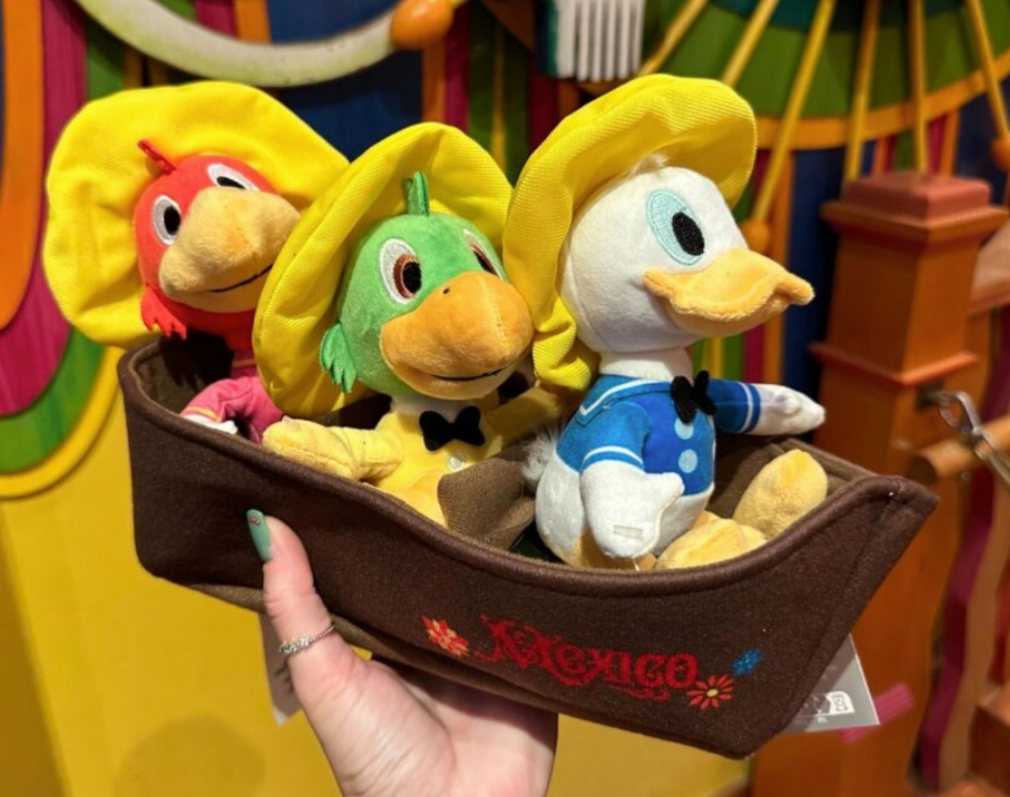 Disney Parks Exclusive Walt Disney World The Three Caballeros Plush