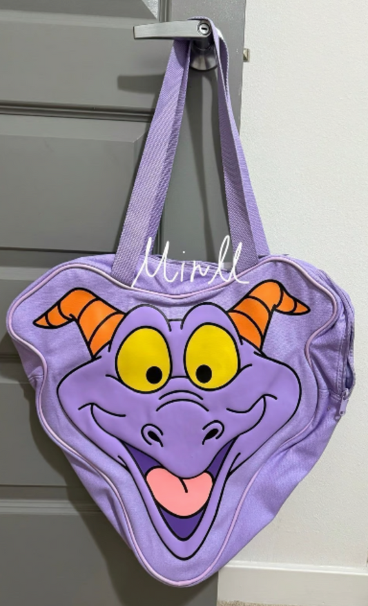 Walt Disney World Exclusive Figment Face Tote Bag