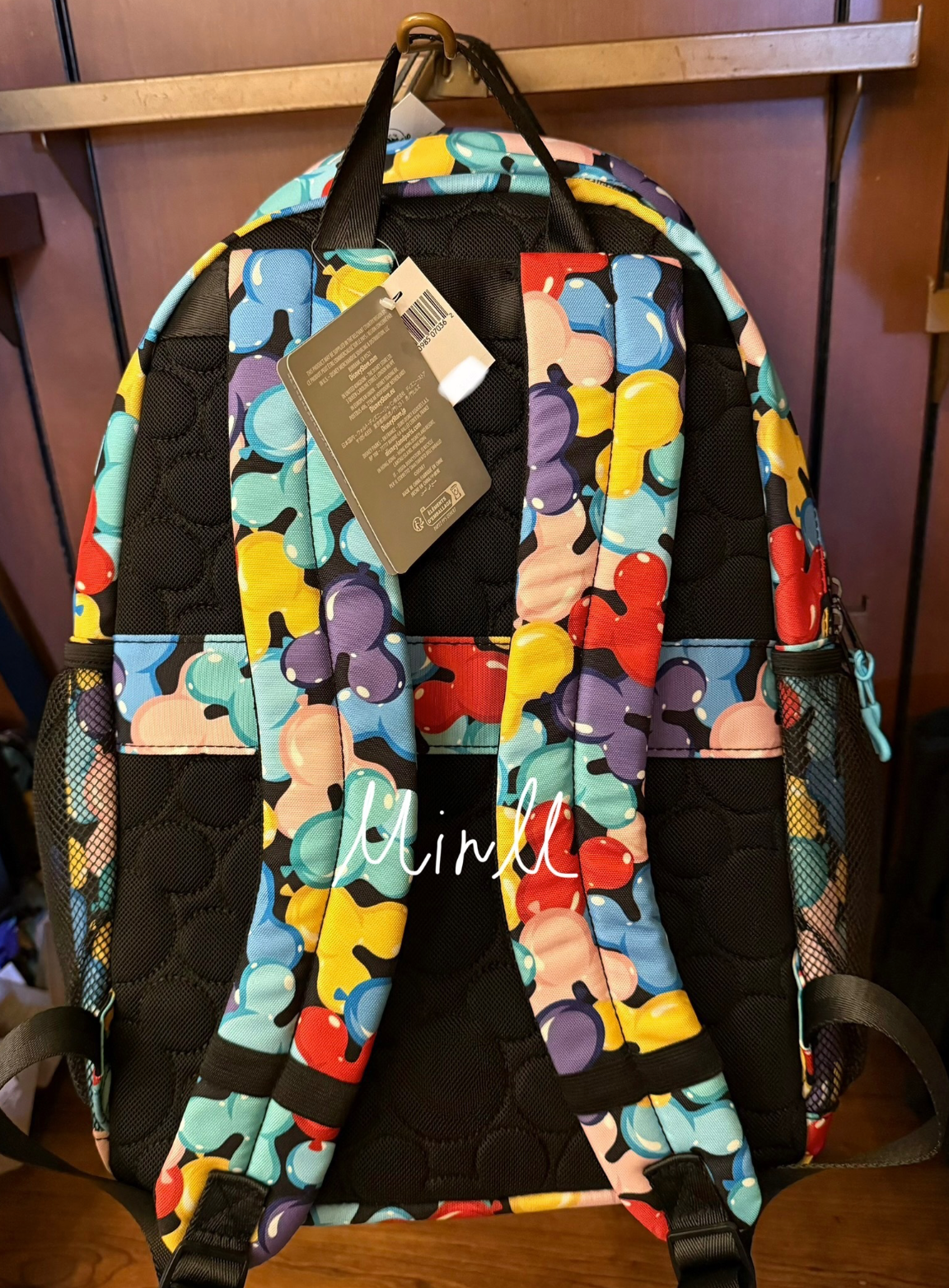 Walt Disney World Mickey Balloon Ear Holder Backpack Large