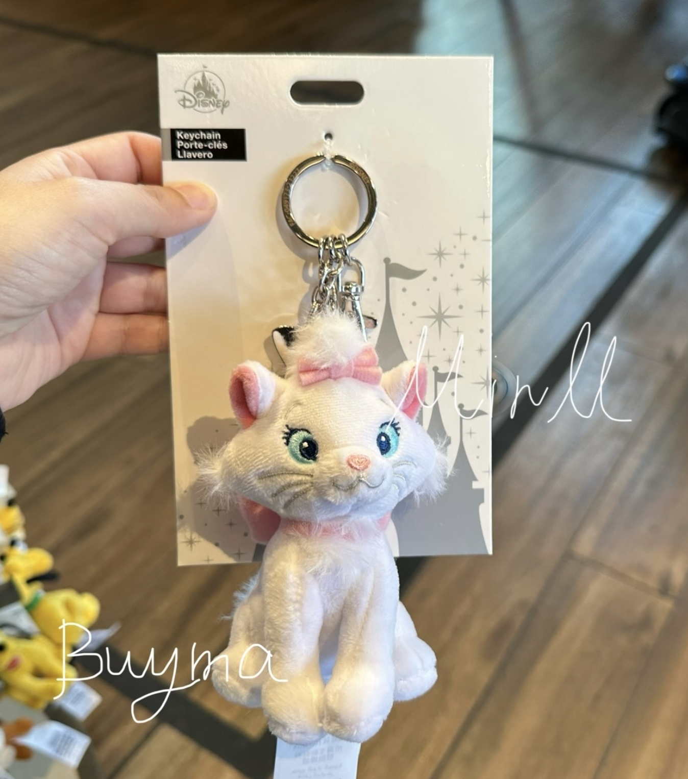 Disney Parks Exclusive Disney Characters Plush Keychain Walt Disney World