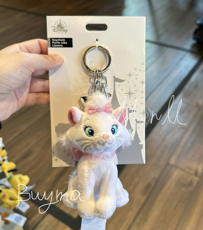 Disney Parks Exclusive Disney Characters Plush Keychain Walt Disney World