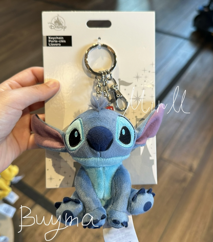 Disney Parks Exclusive Disney Characters Plush Keychain Walt Disney World
