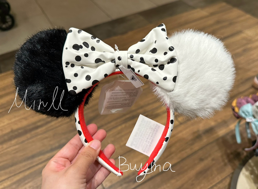 Disney Parks Exclusive Cruella De Vil Ear Headband for Adults 101 Dalmatians