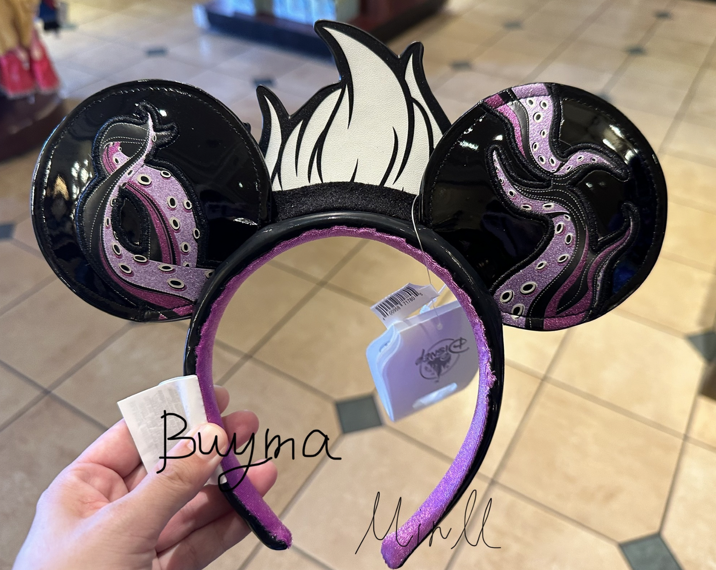 Disney Parks Exclusive Ursula Ear Headband for Adults The Little Mermaid