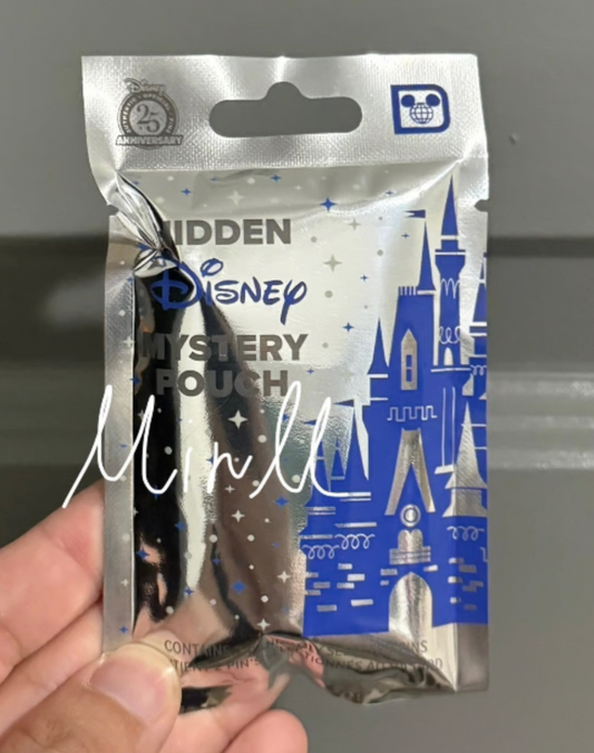 Disney Parks Exclusive Hidden Mystery Pouch 2025(2 pins inside)