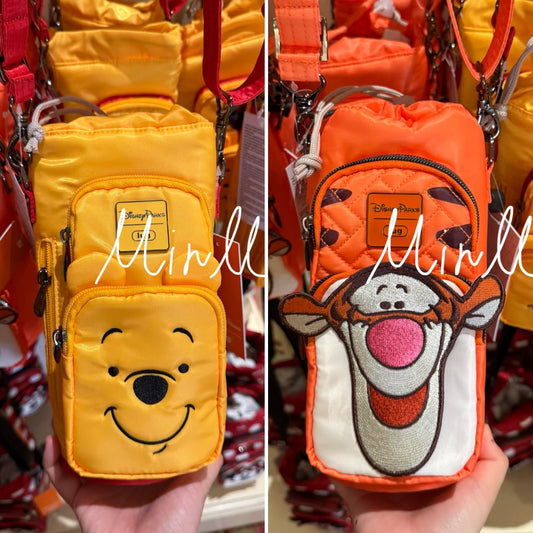 【Lug】Disney Parks Winnie the Pooh Bottle Holder Crossbody Bag