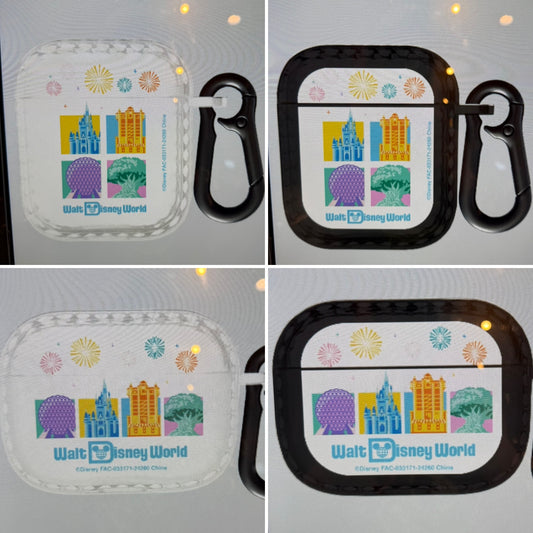 Disney Parks Exclusive Walt Disney World 4 Parks Icon AirPods/AirPods Pro Case