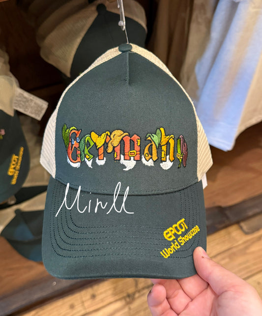 Disney Parks Exclusive Snow White and the Seven Dwarfs Germany Baseball Cap