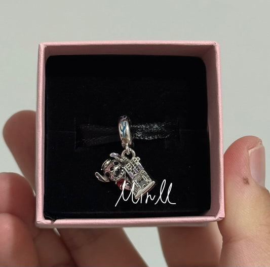 Disney Parks Exclusive Lilo & Stitch Tower of Terror Charm Hollywood Studios Pandora WDW